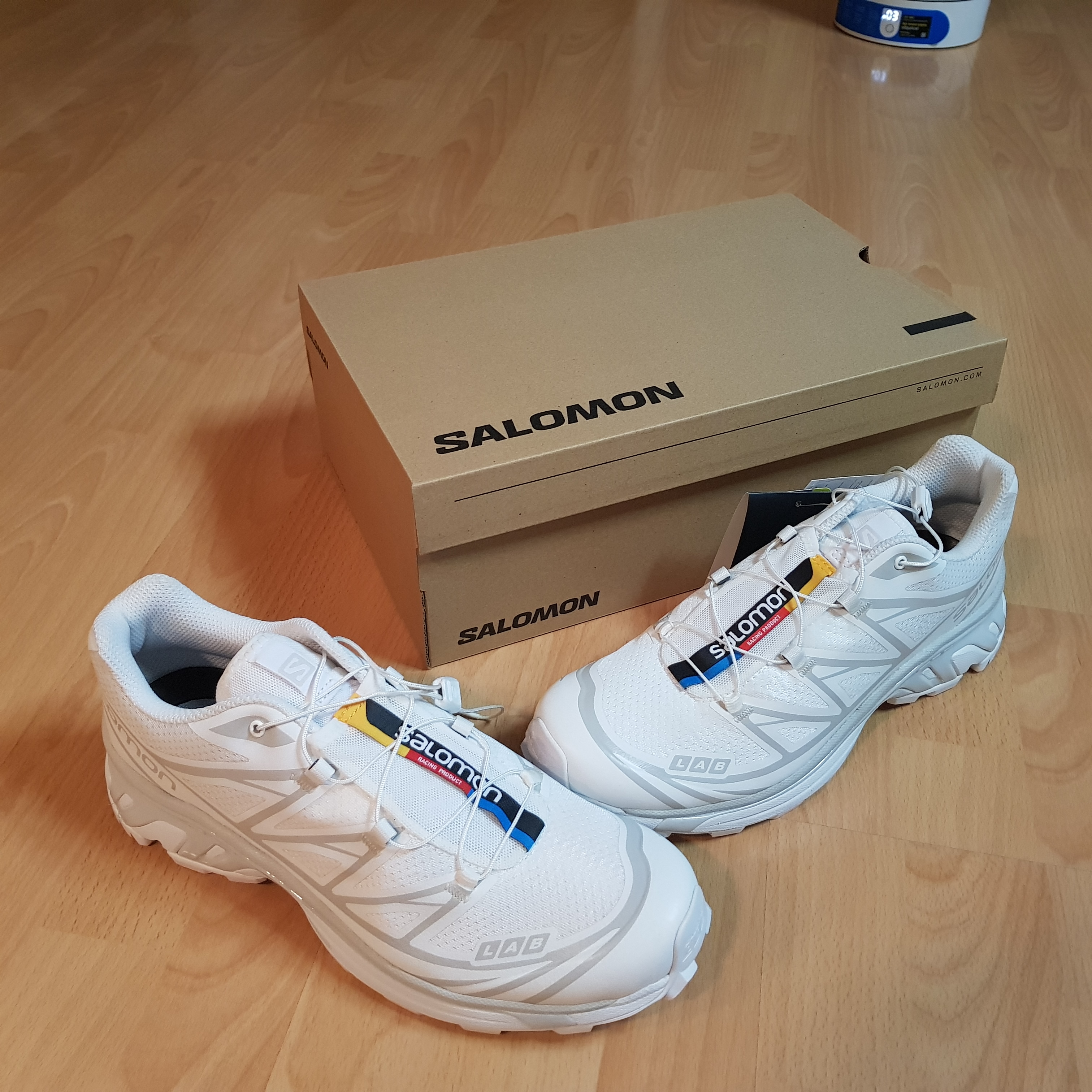 Salomon XT-6 ADV White 착용 스타일 - 2