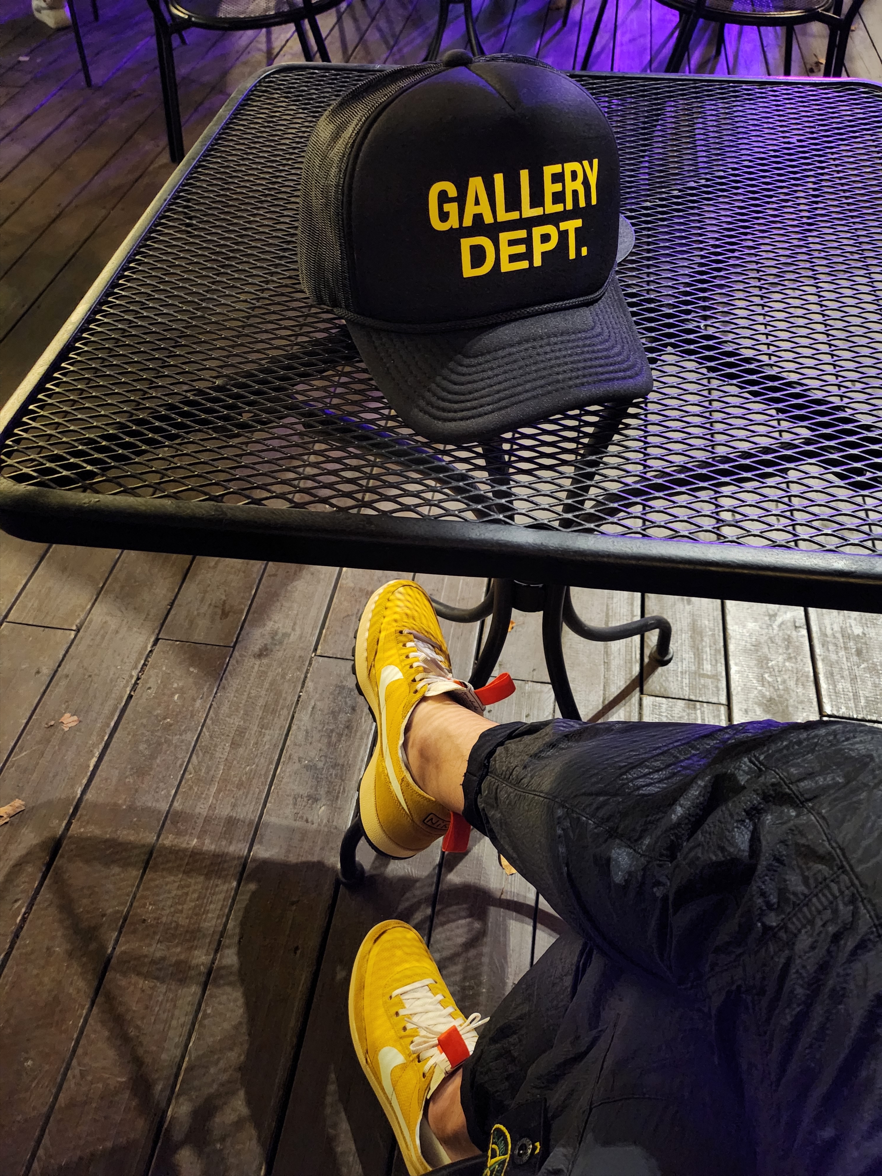 Gallery Dept. GD Trucker Cap Black, Nike x Tom Sachs General Purpose Shoe Archive 착용 스타일 - 1