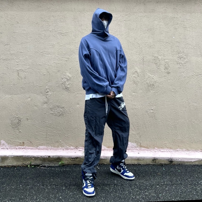Nike x Ambush Dunk High Deep Royal Blue, Nike x Stussy Beach Pants Off Noir 착용 스타일