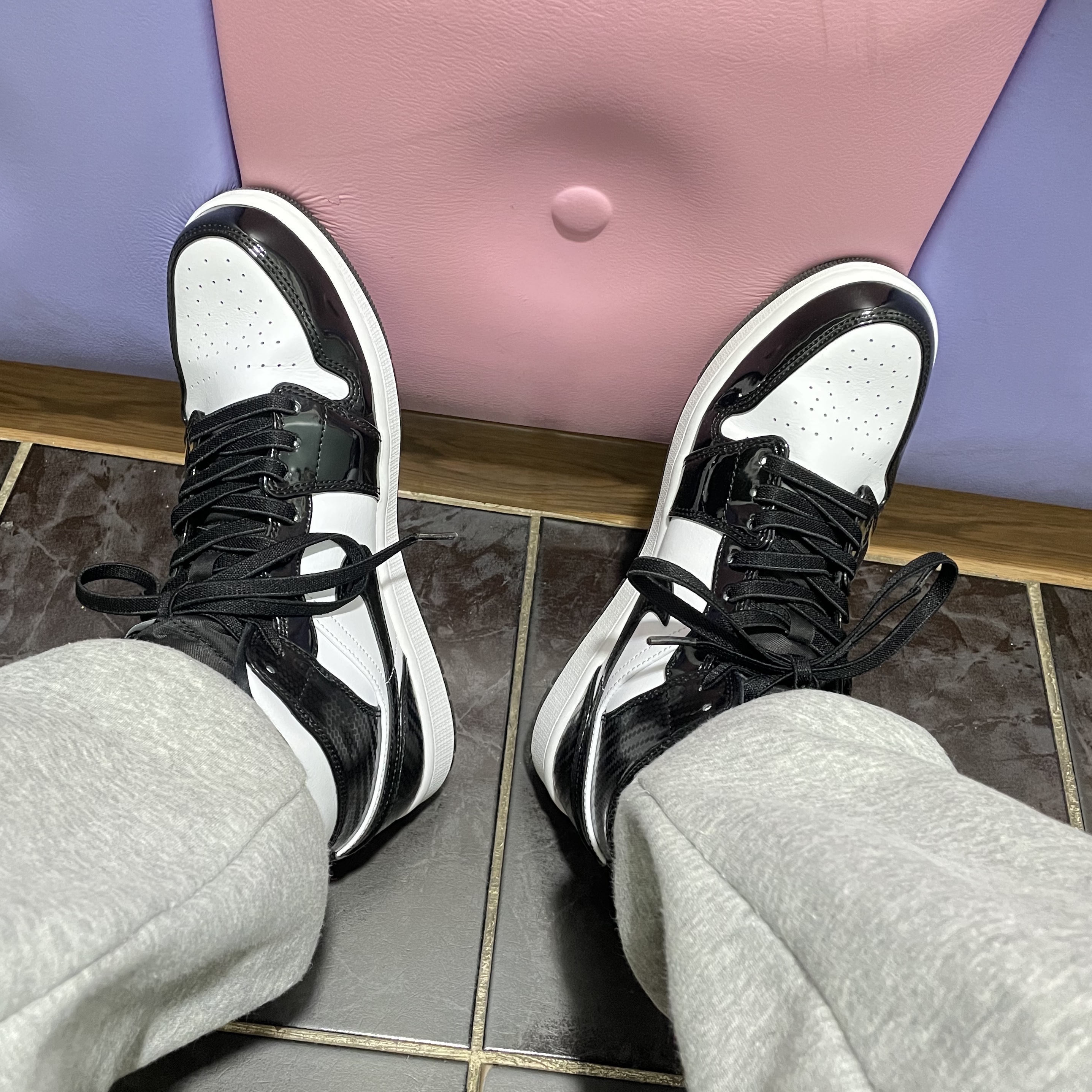 Jordan 1 Mid SE ASW Black 착용 스타일