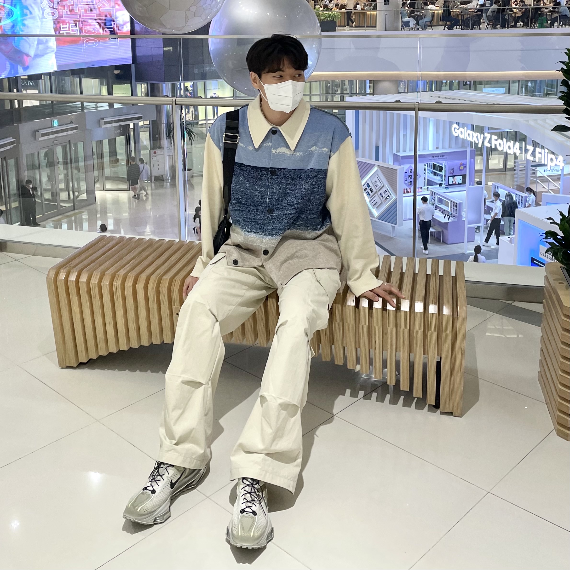 Nike x Matthew M Williams Zoom 004 Stone 착용 스타일