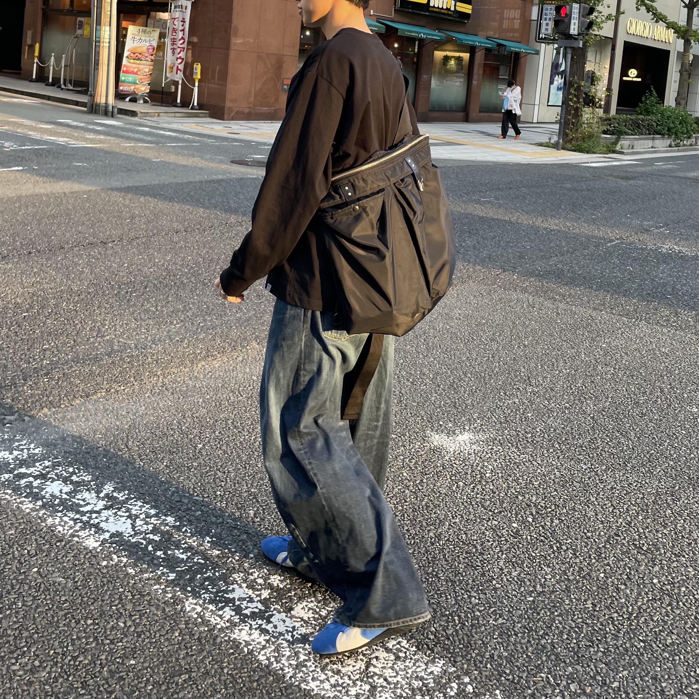 Needles H.D. Jean Pants Indigo 착용 스타일 - 3