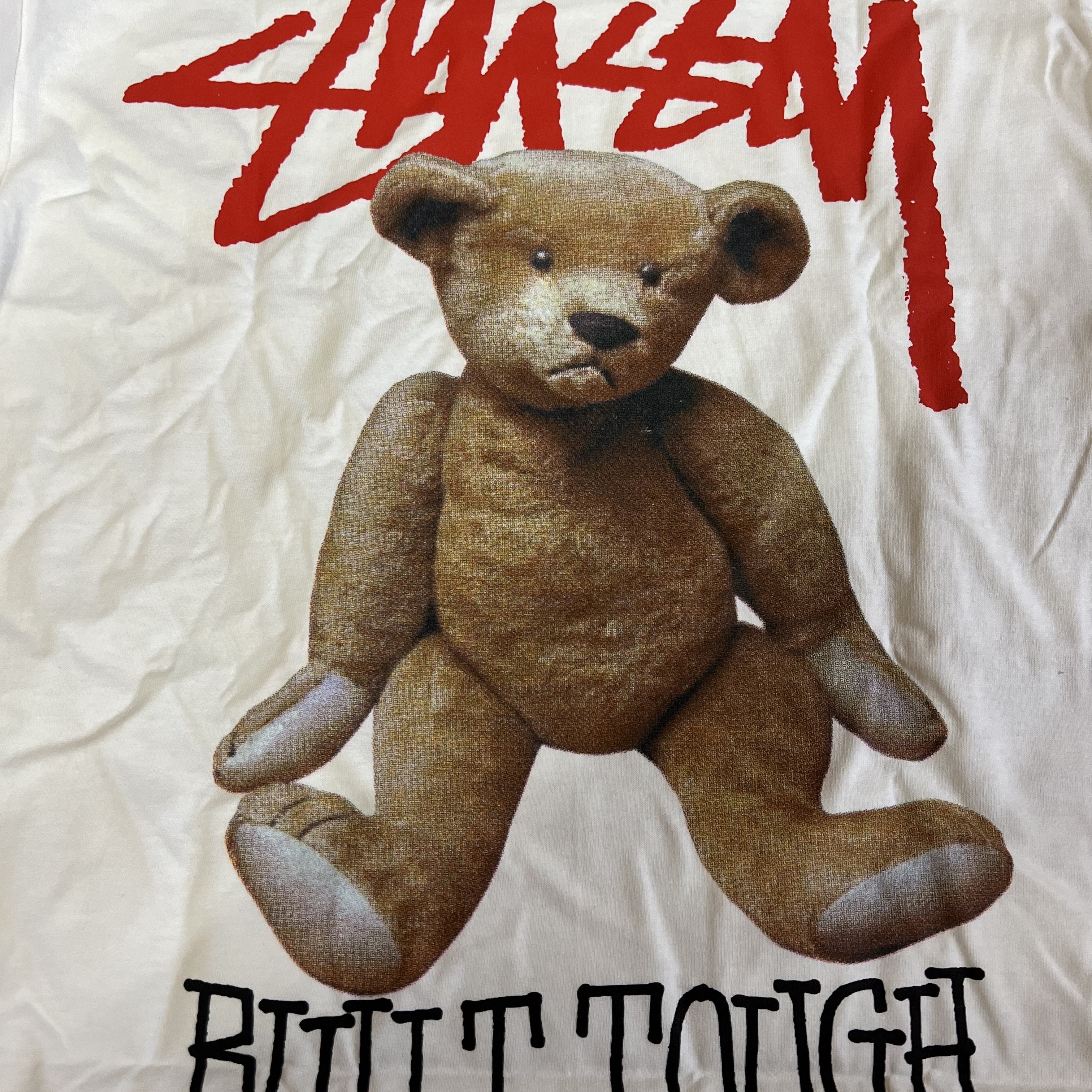 Stussy Built Tough T-Shirt White 착용 스타일