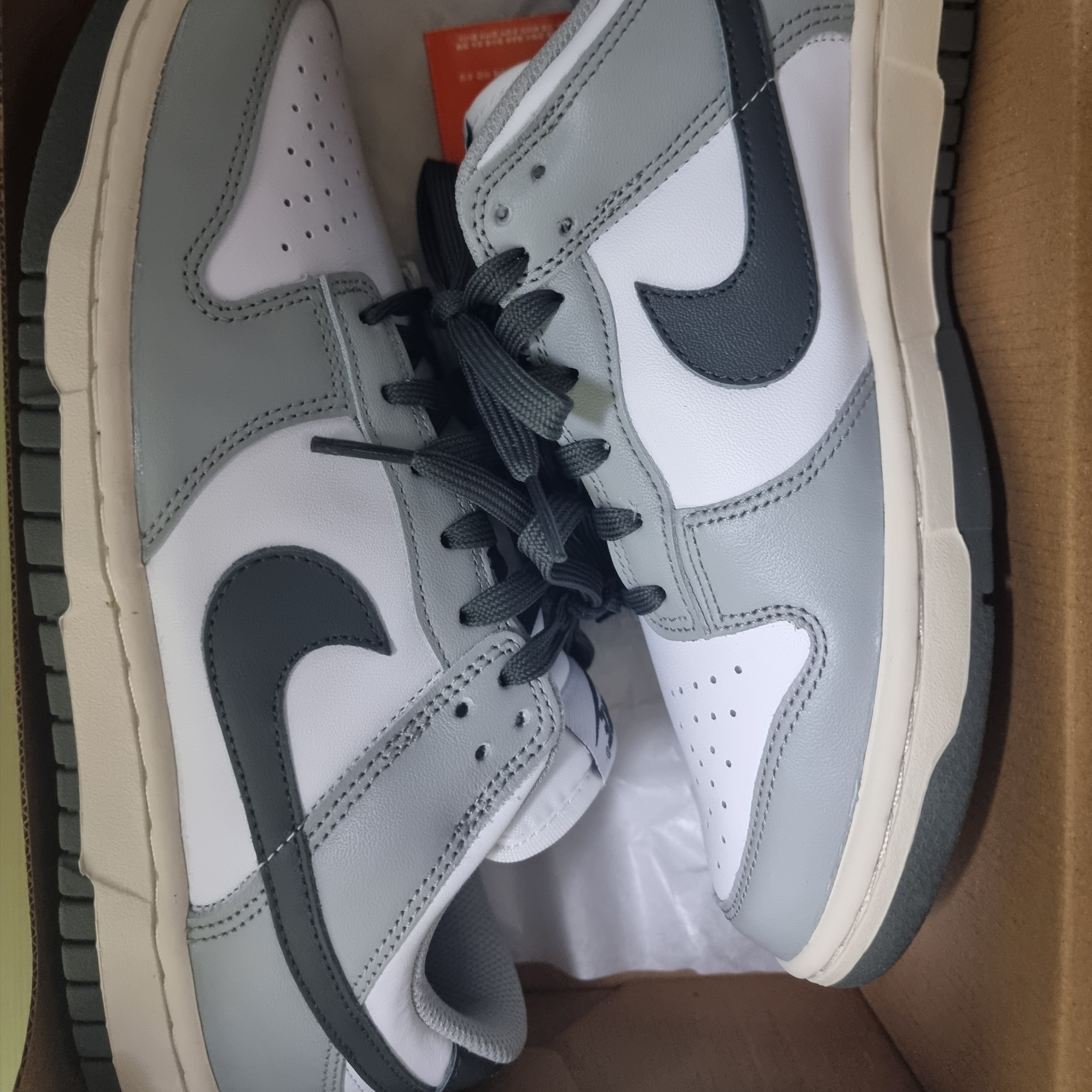 (W) Nike Dunk Low Light Smoke Grey 착용 스타일
