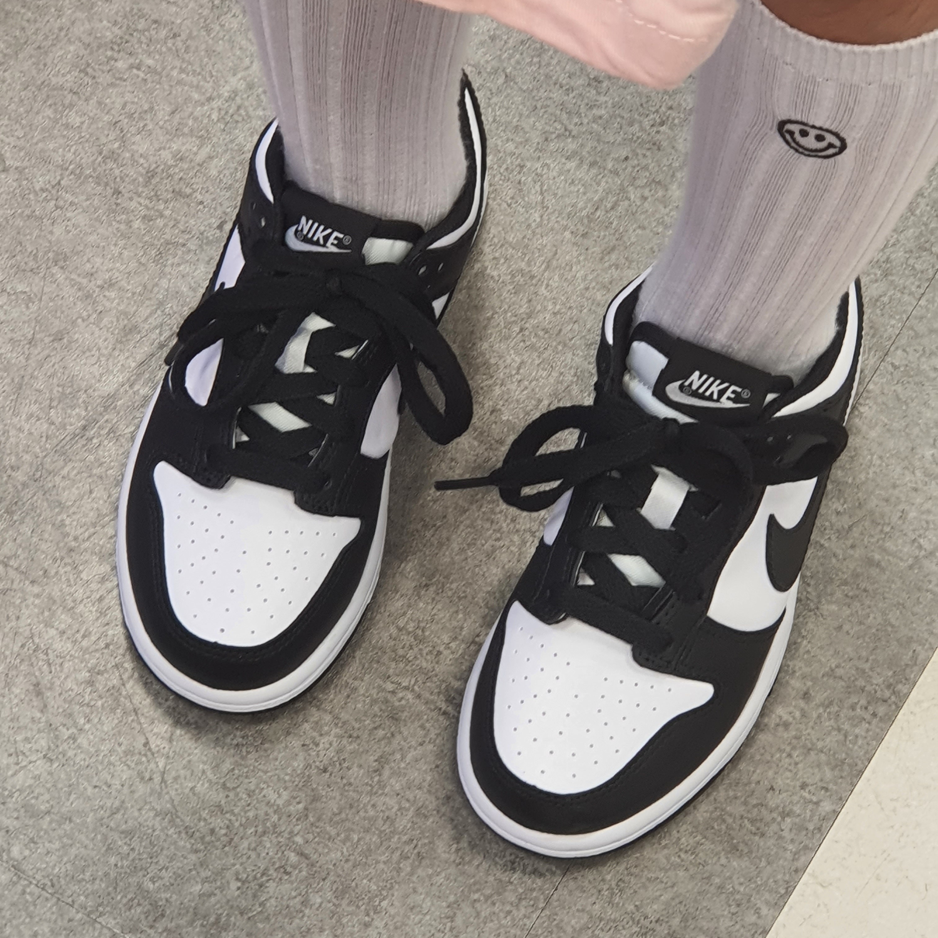 (PS) Nike Dunk Low Black 착용 스타일