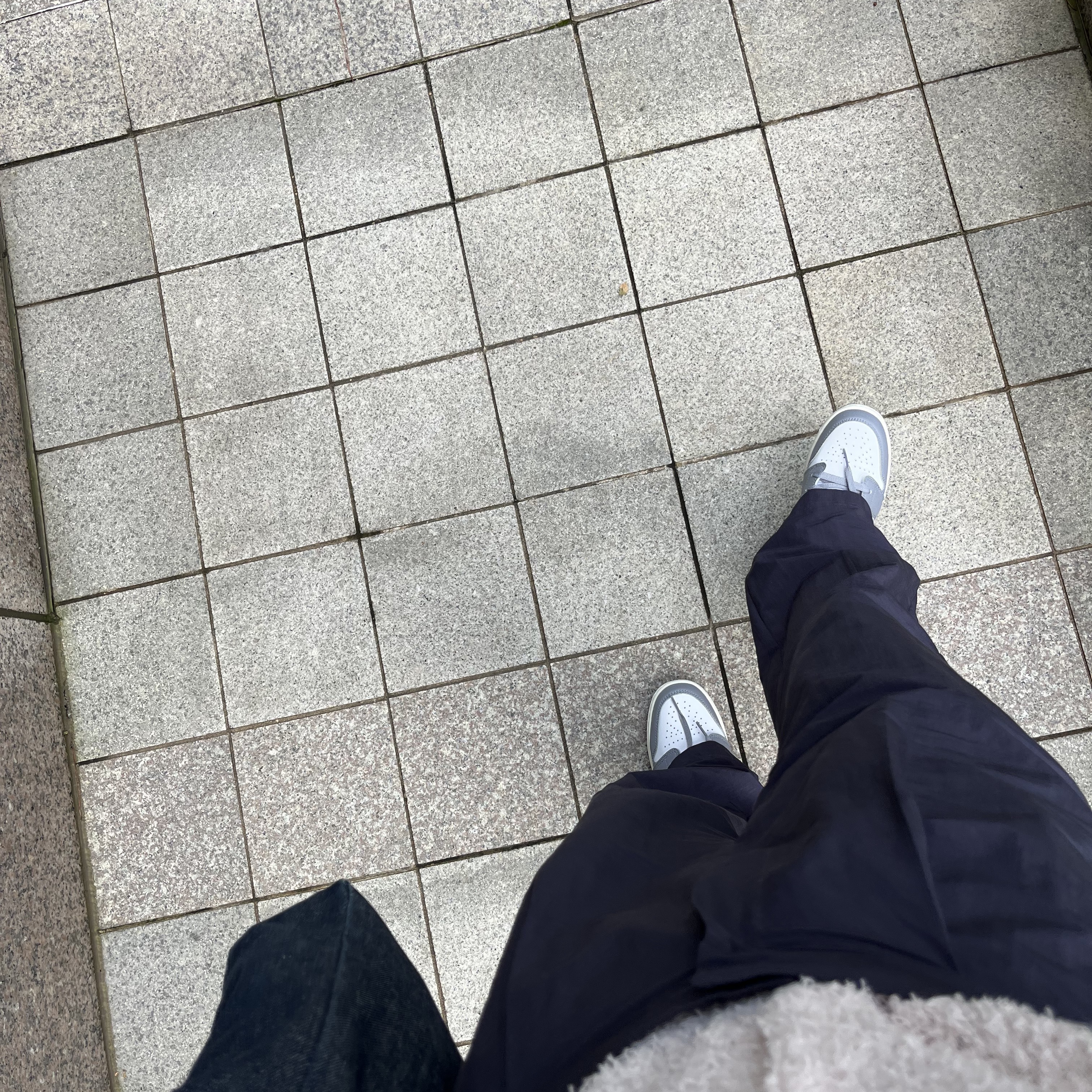 (GS) Jordan 1 Low Stealth and White 착용 스타일