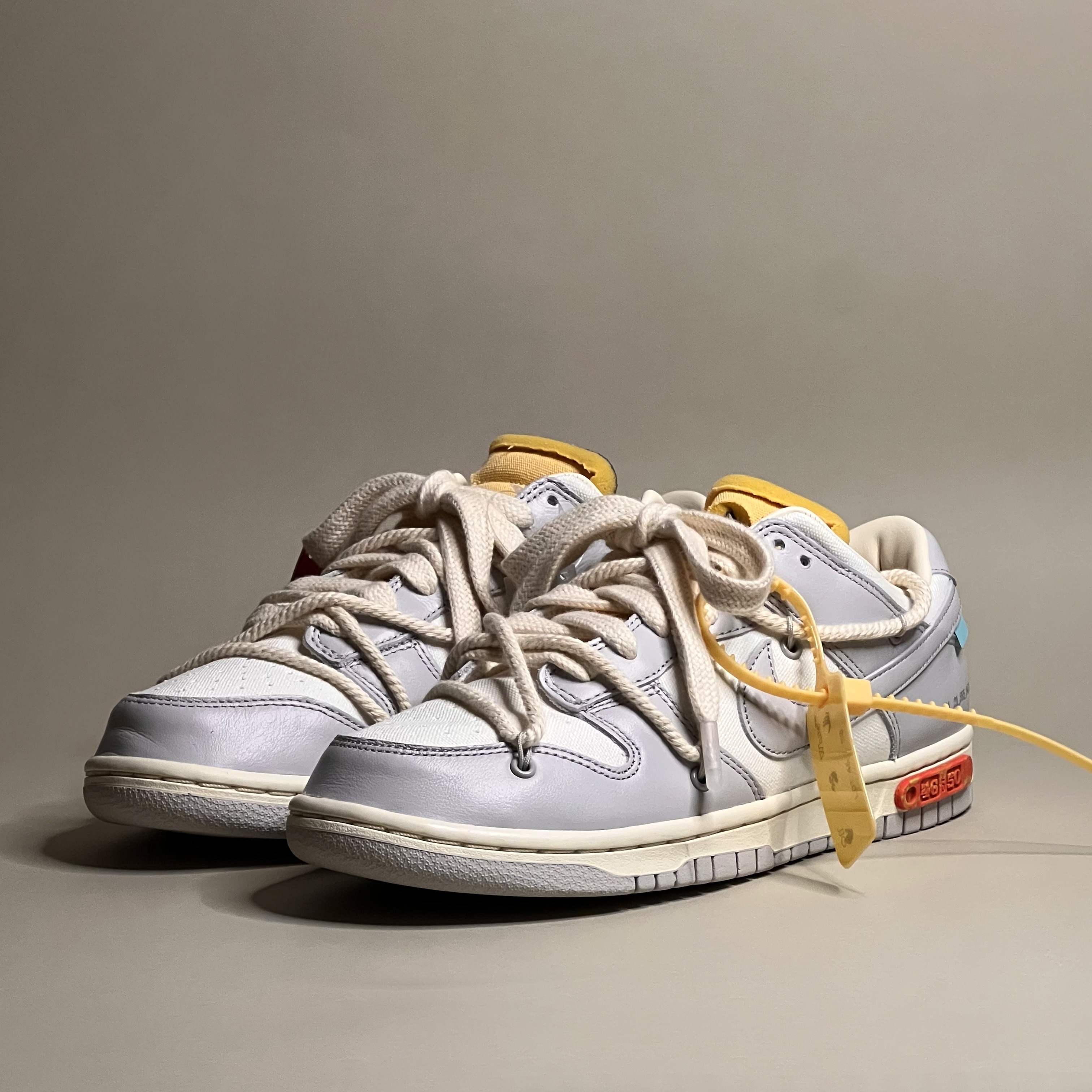 Nike x Off-White Dunk Low The 50 - Lot 46 착용 스타일 - 1