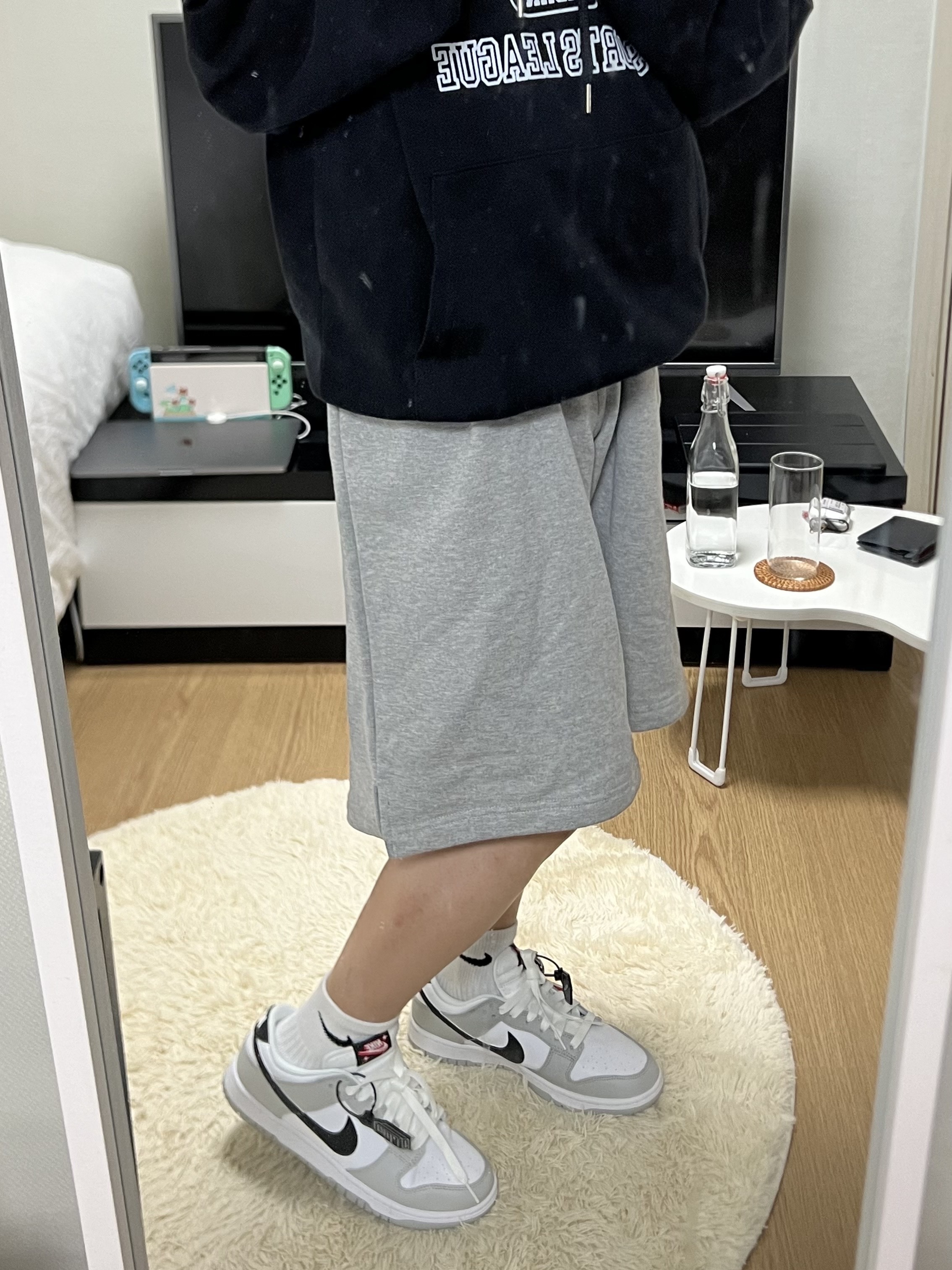 Nike Dunk Low Retro SE Jackpot Grey Fog 착용 스타일