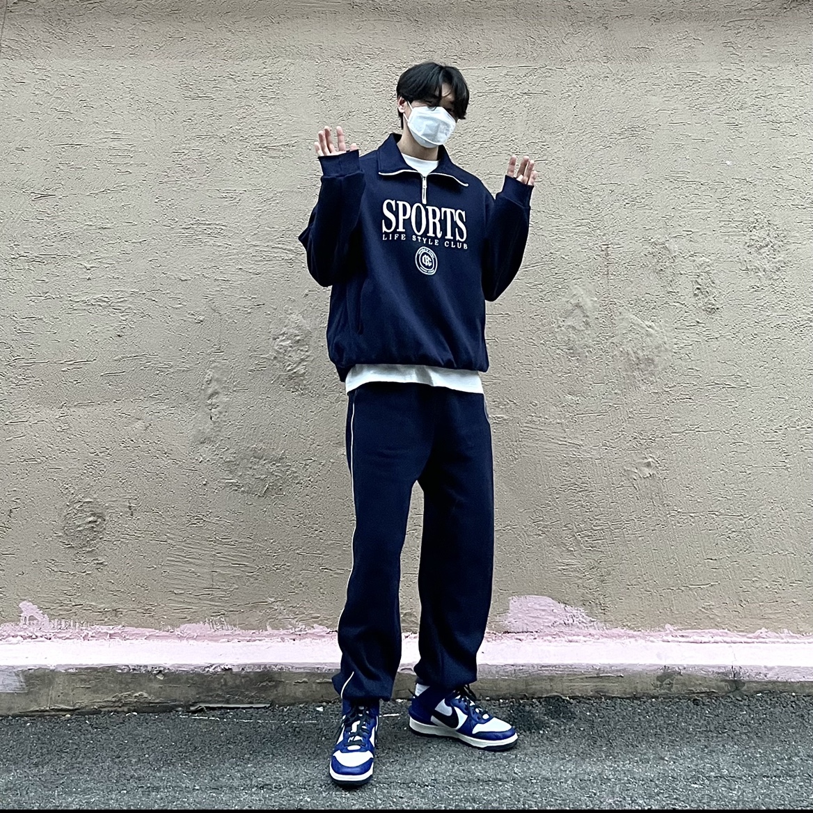 Nike x Ambush Dunk High Deep Royal Blue 착용 스타일