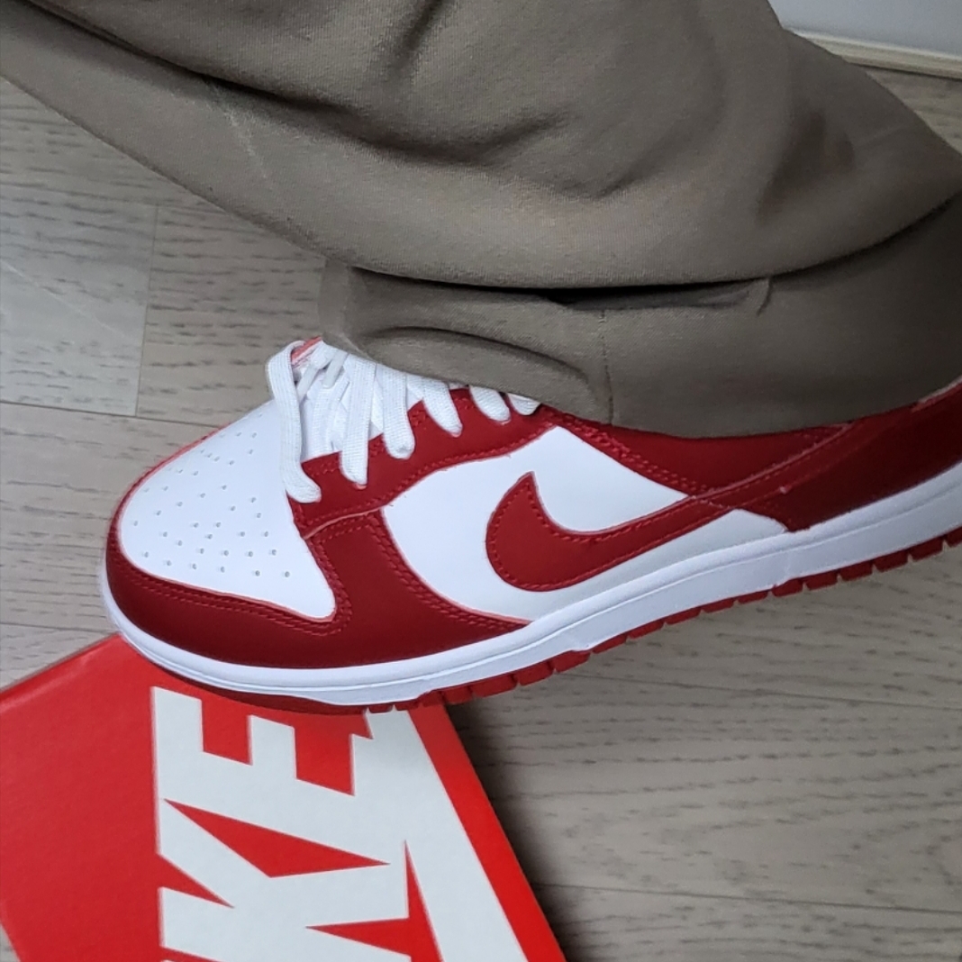 Nike Dunk Low Retro Gym Red 착용 스타일