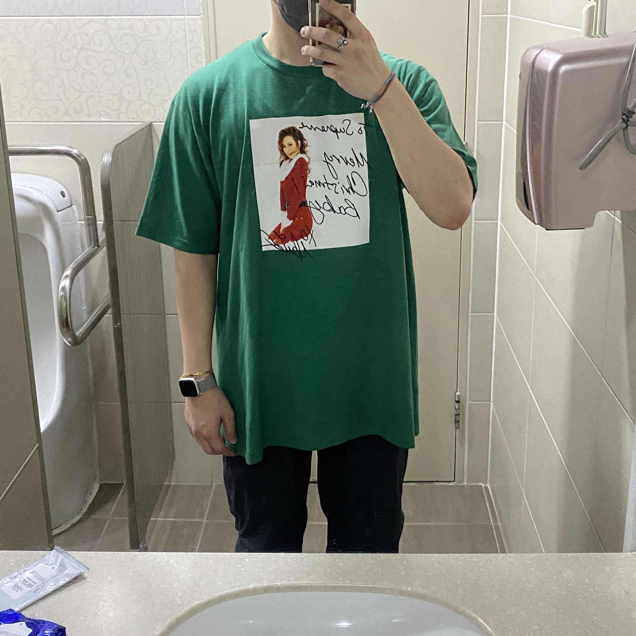 Supreme Mariah Carey T-Shirt Light Pine - 20FW 착용 스타일