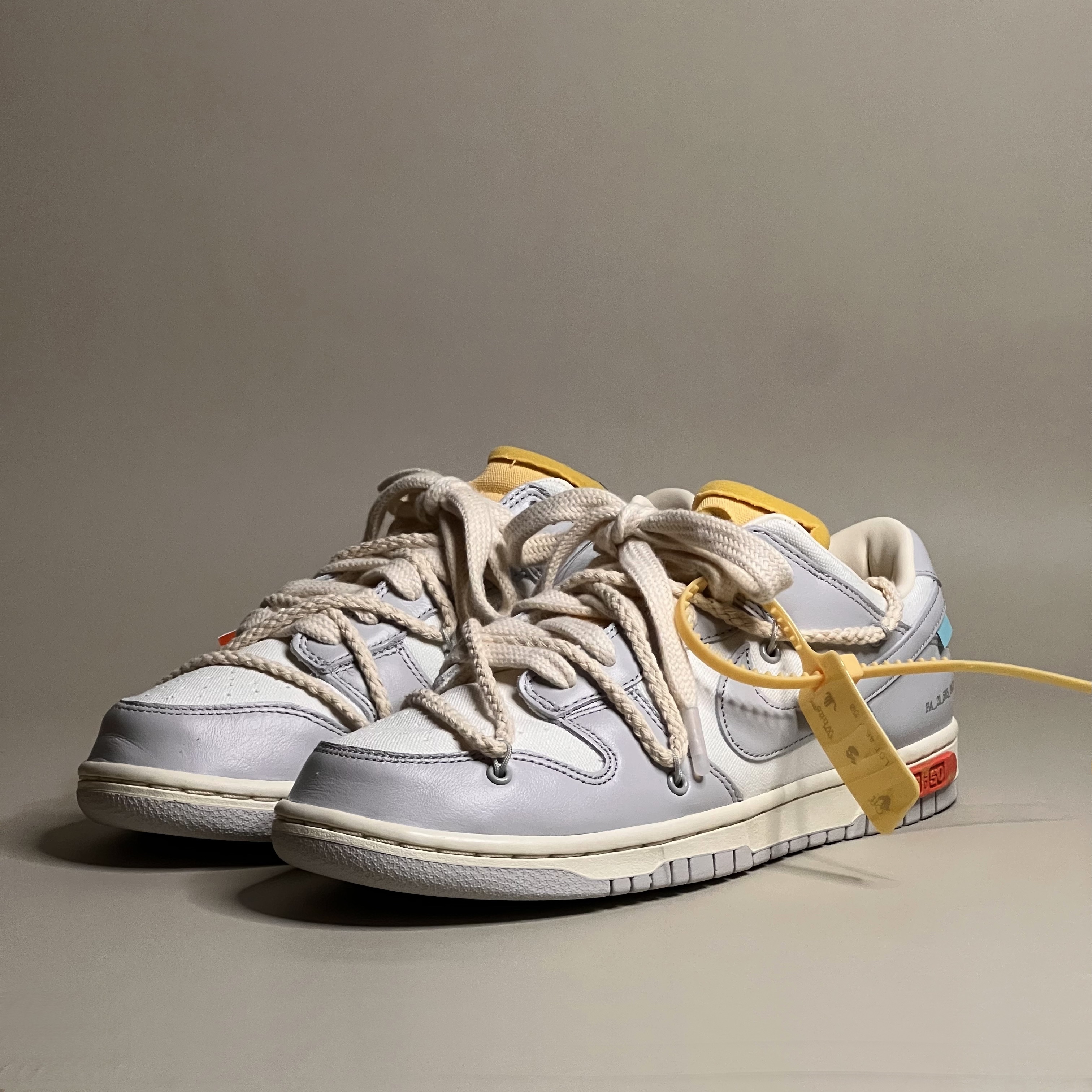 Nike x Off-White Dunk Low The 50 - Lot 46 착용 스타일 - 2