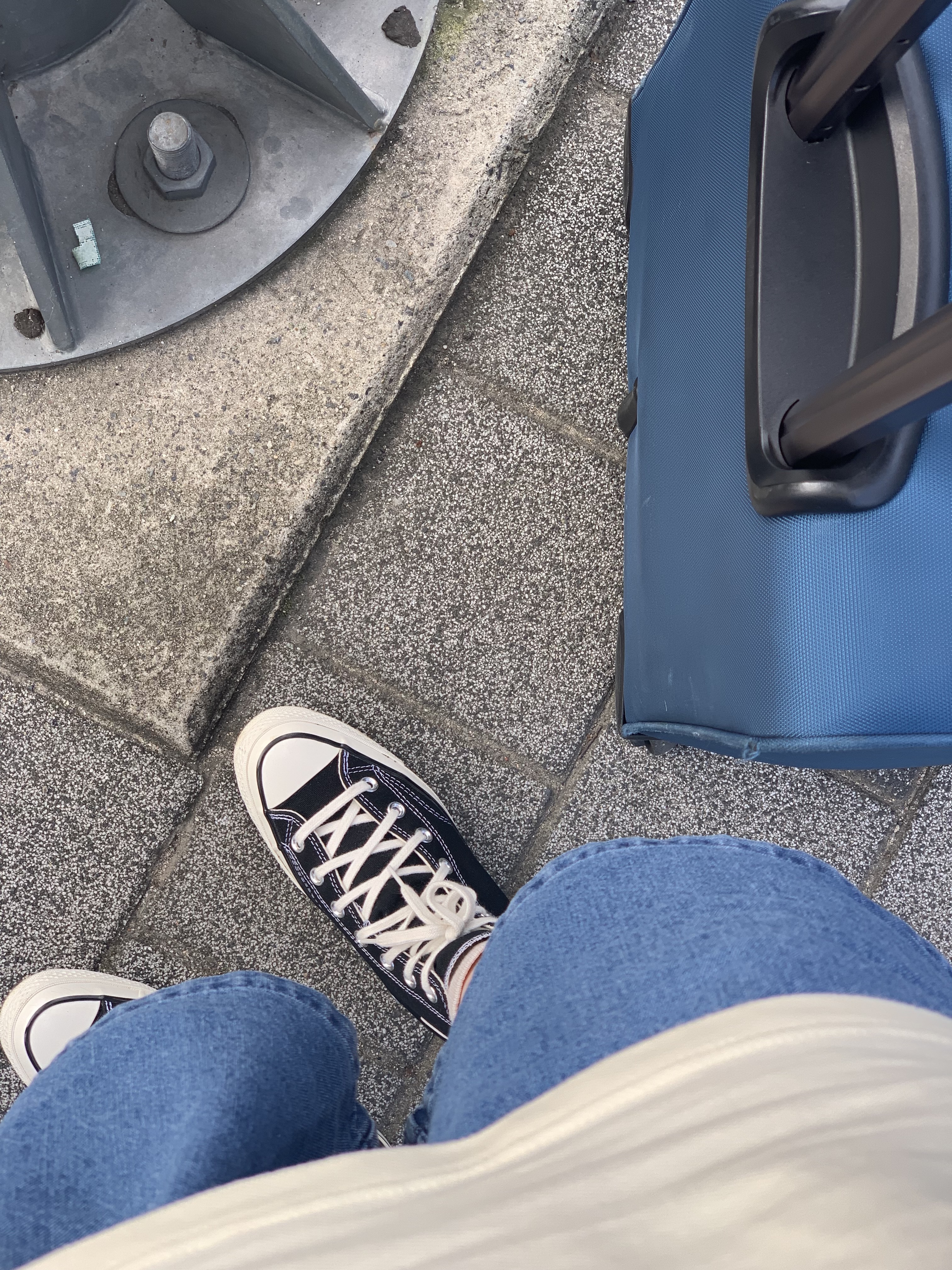 Converse Chuck 70 Hi Black 착용 스타일 - 1