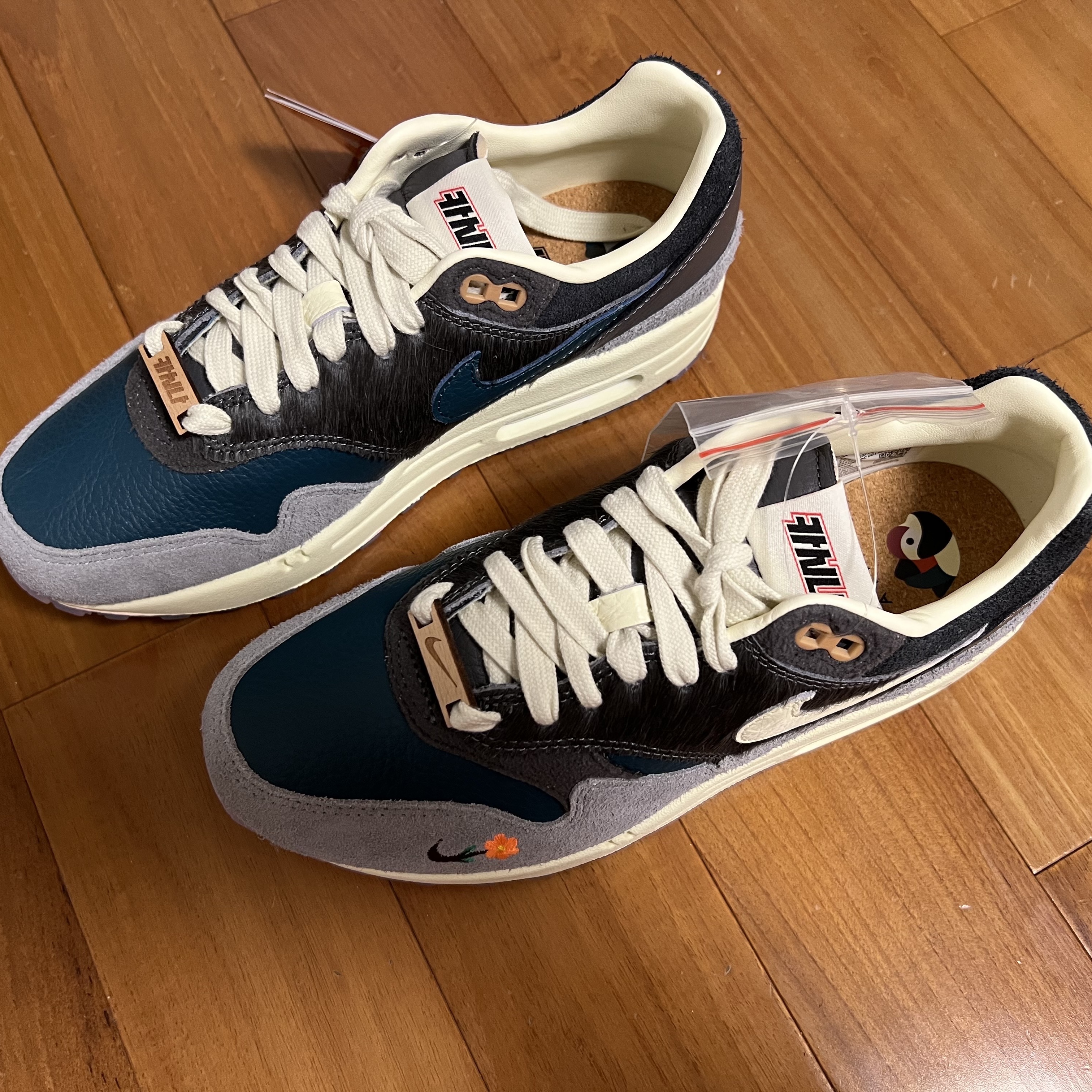 Nike x Kasina Air Max 1 SP Won-Ang Particle Grey 착용 스타일