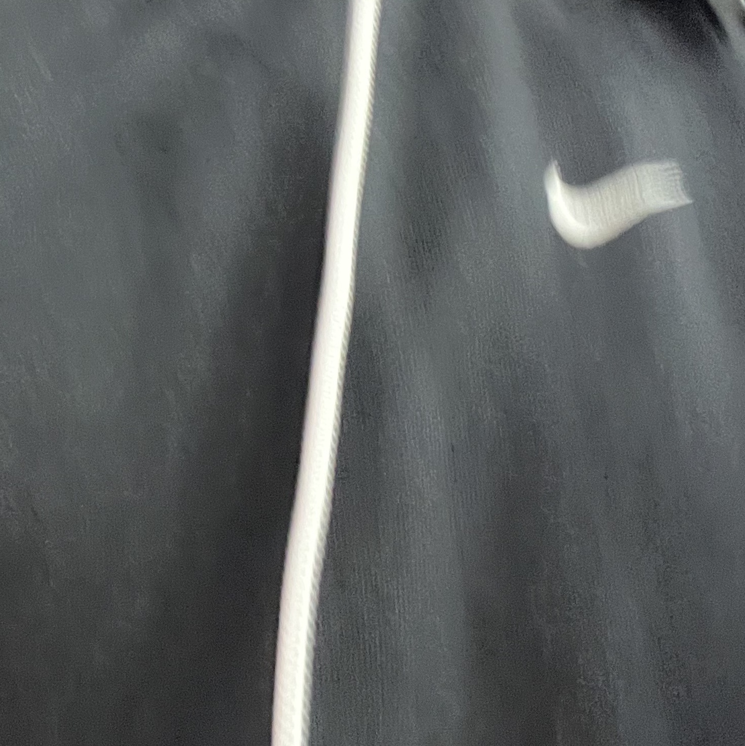 Nike NRG Solo Swoosh Fleece Hoodie Black White - Asia 착용 스타일