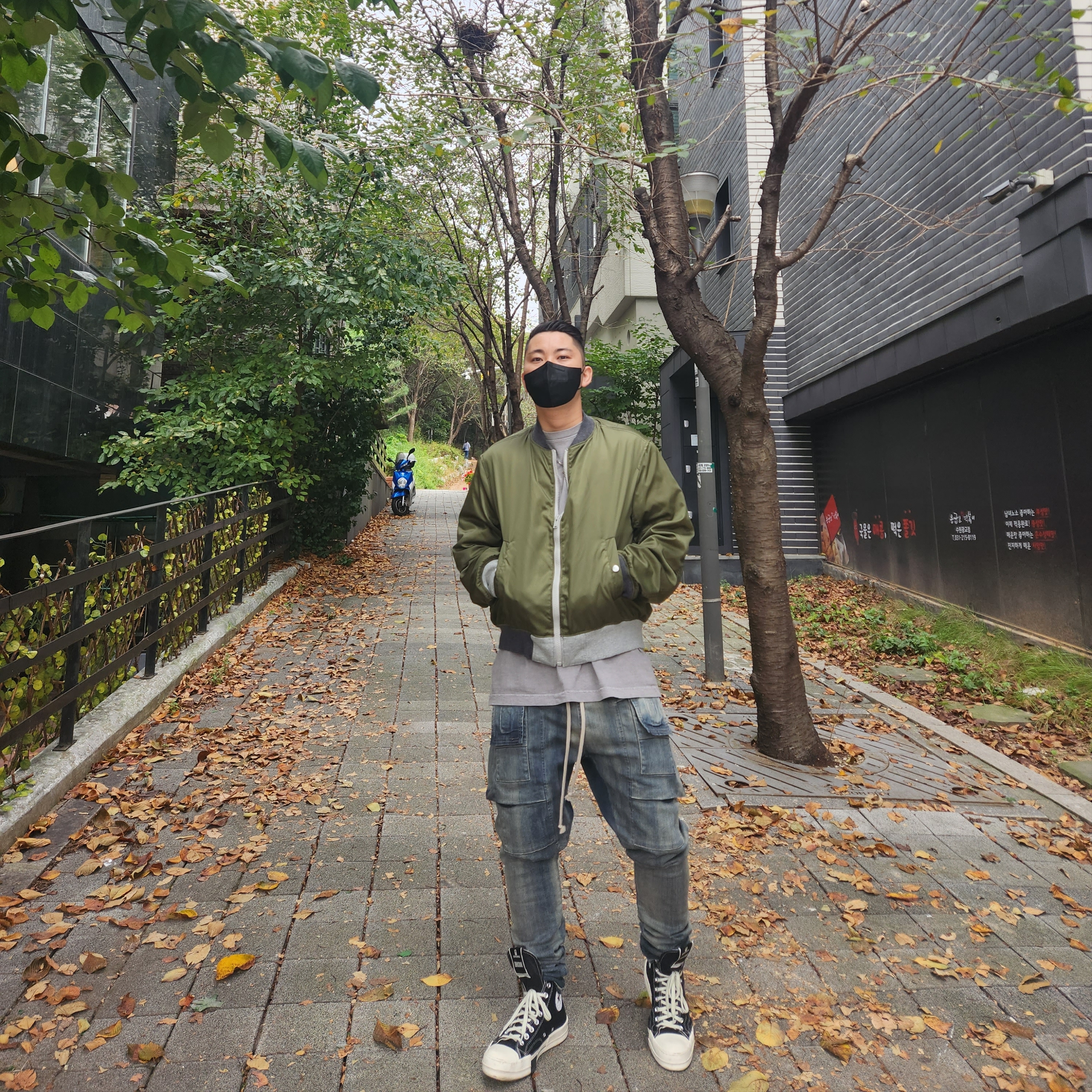 Converse x Drkshdw Drkstr Chuck 70 High Black 착용 스타일