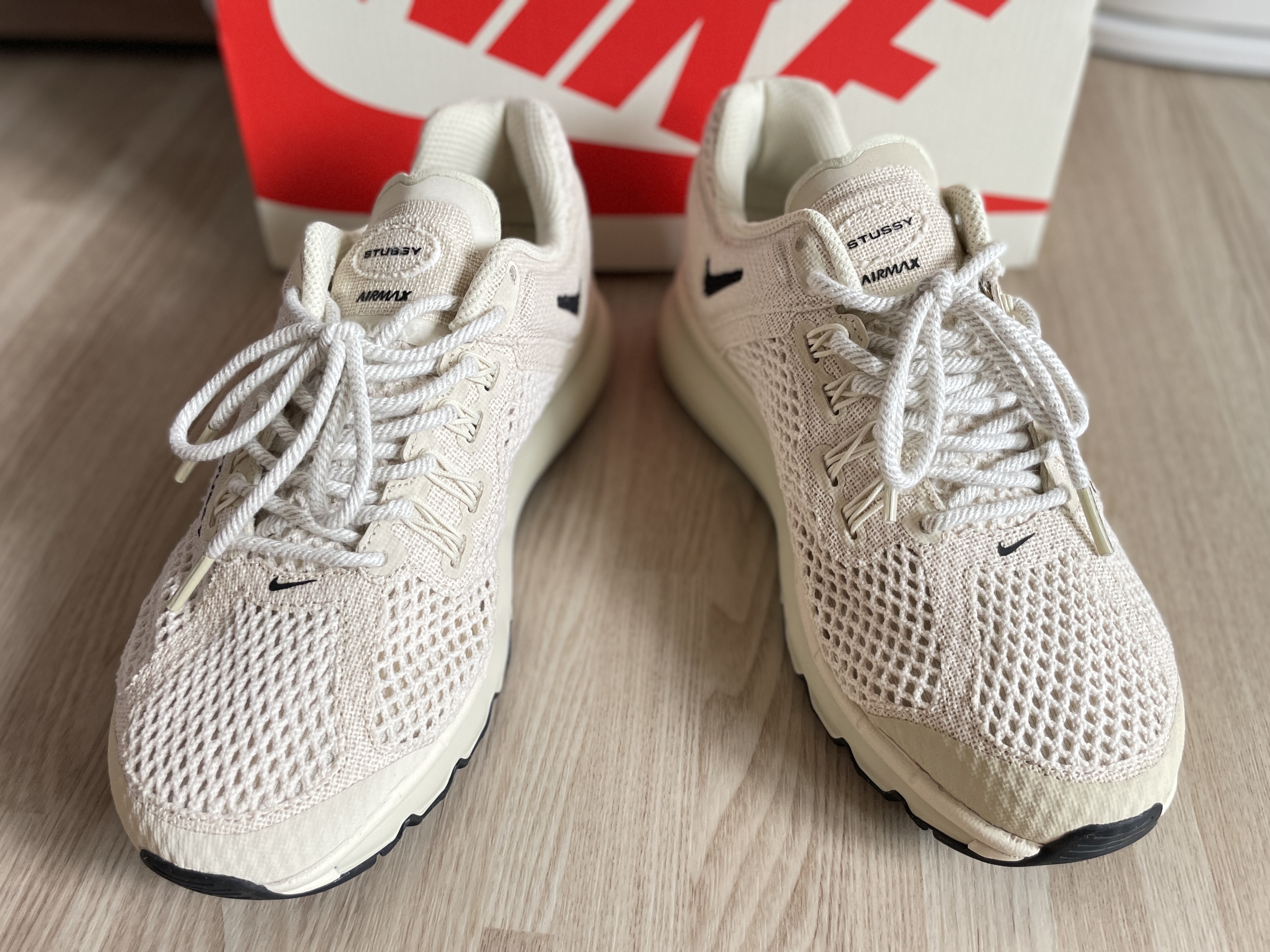 Nike x Stussy Air Max 2013 Fossil 착용 스타일 - 2