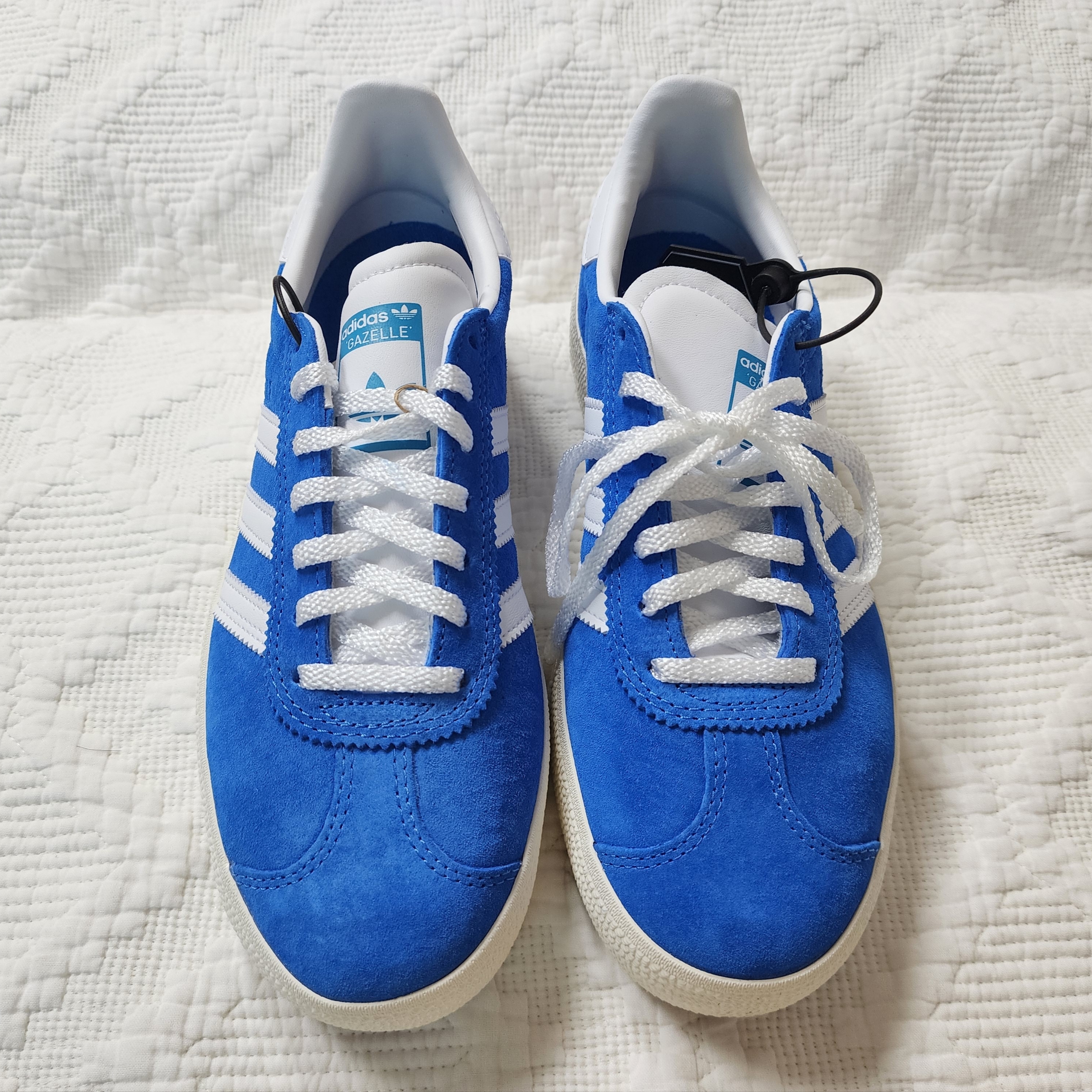 Adidas Gazelle ADV Blue Bird 착용 스타일 - 1