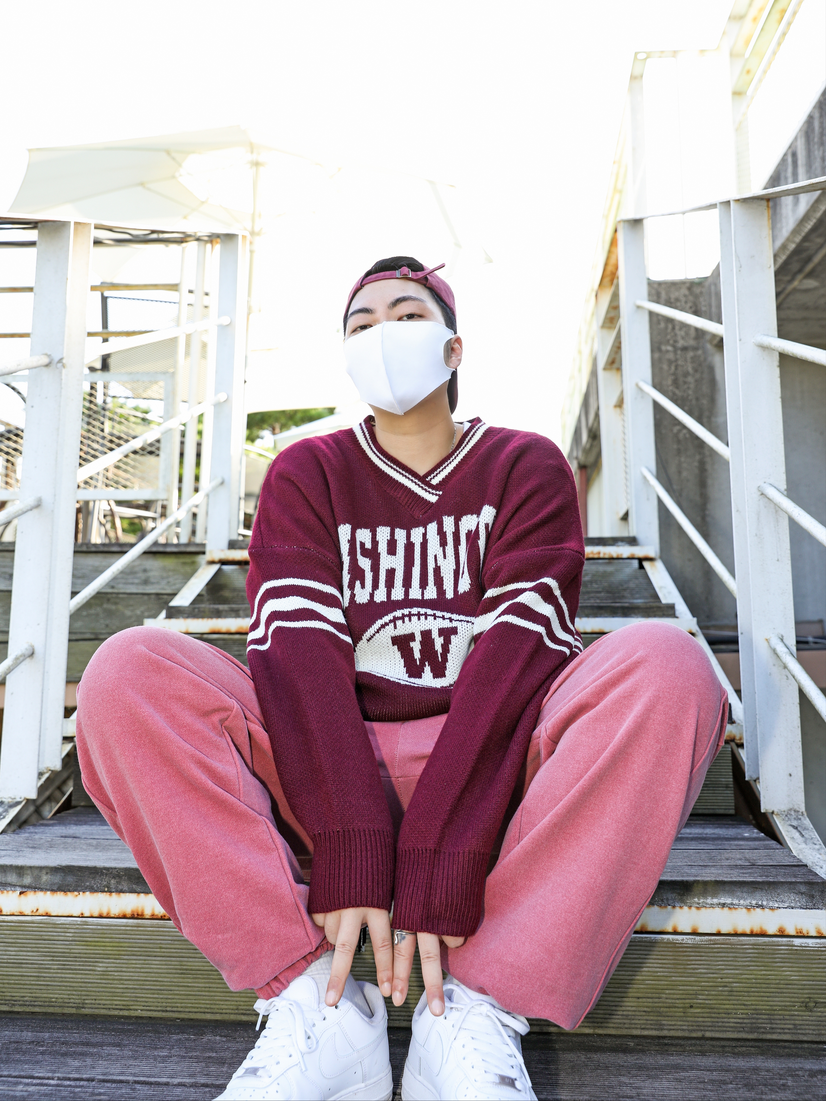 Nike Air Force 1 '07 Low White 착용 스타일 - 1