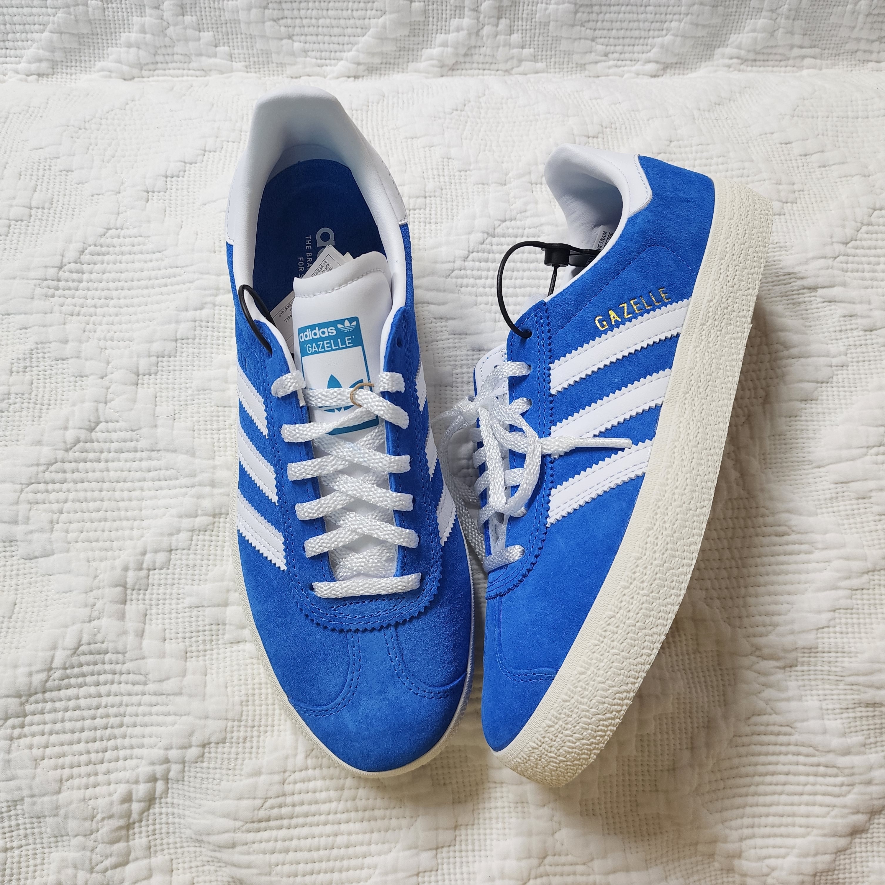 Adidas Gazelle ADV Blue Bird 착용 스타일 - 3