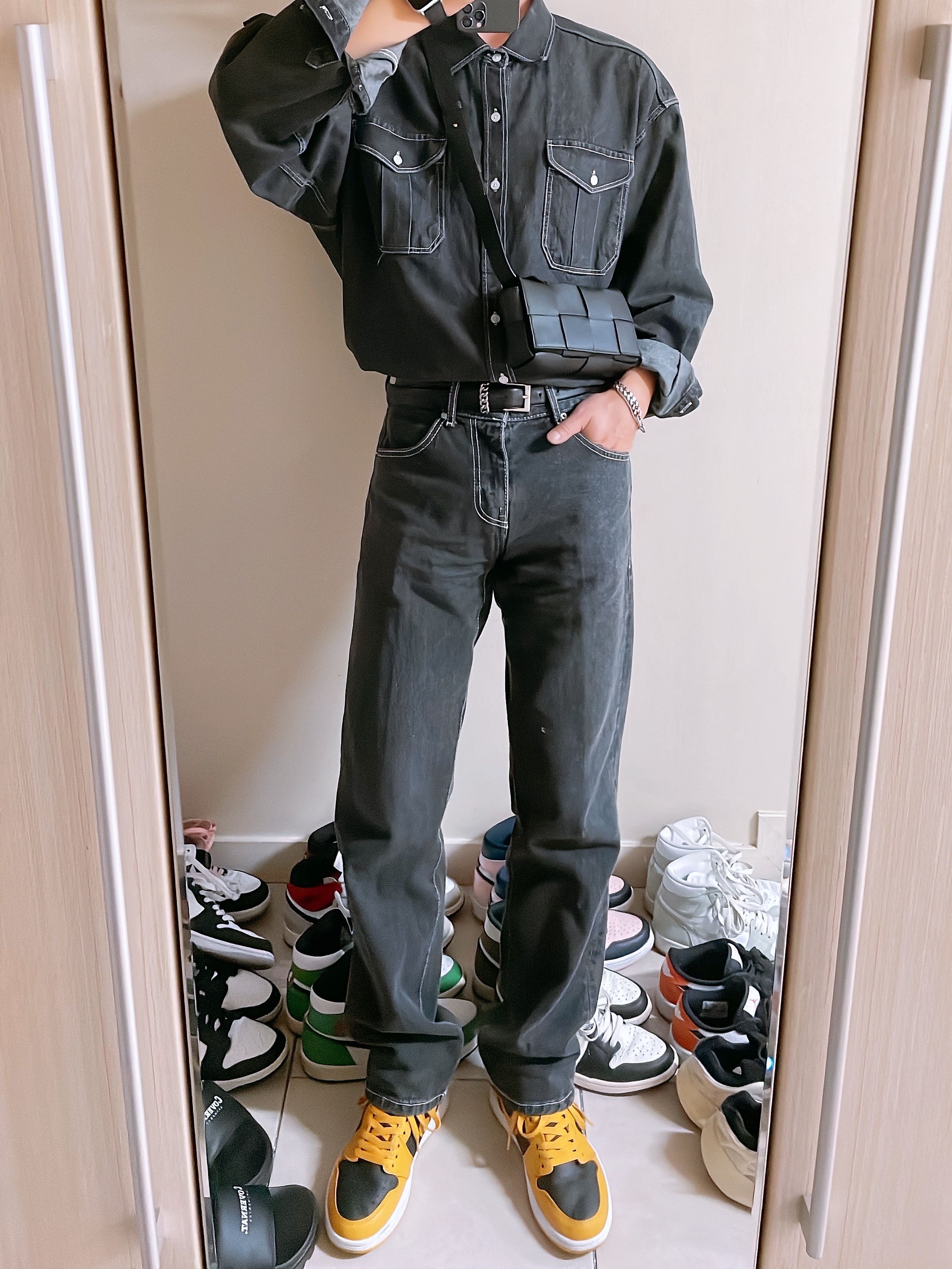 Jordan 1 Retro High OG Pollen 착용 스타일