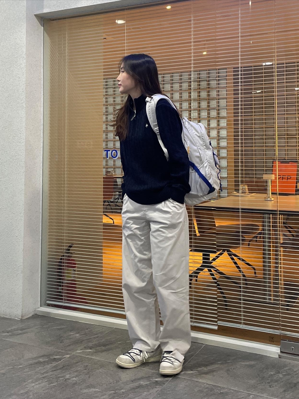 Supreme Backpack Silver - 22SS, Nike x Off-White Dunk Low The 50 - Lot 18 착용 스타일