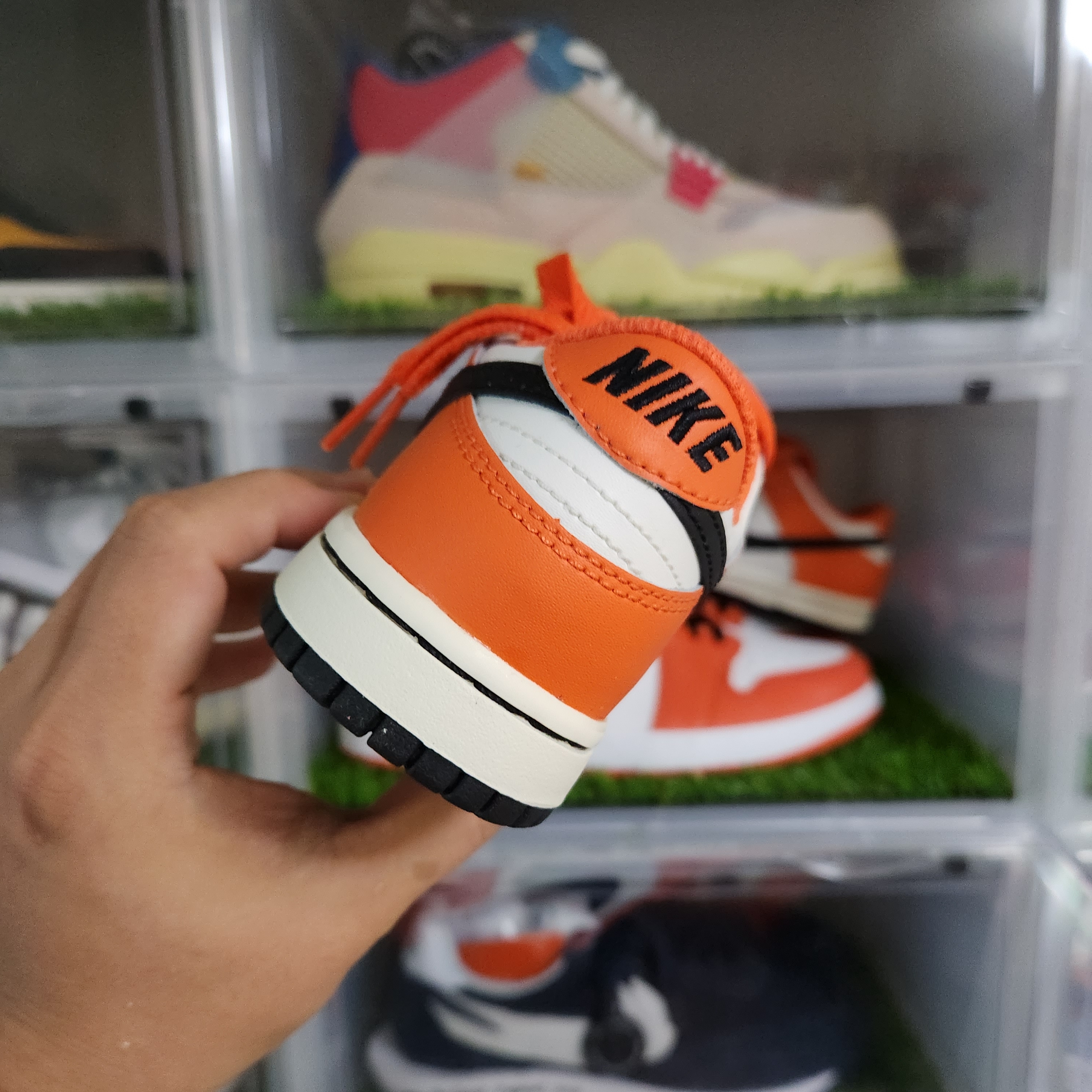 (PS) Nike Dunk Low Safety Orange 착용 스타일 - 2