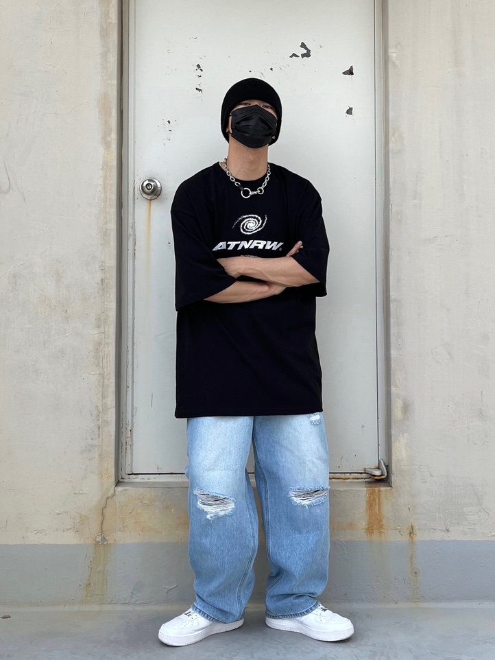 Our Legacy Ladon Brass Keychain Matte Nickel, Nike Air Force 1 '07 Low White 착용 스타일