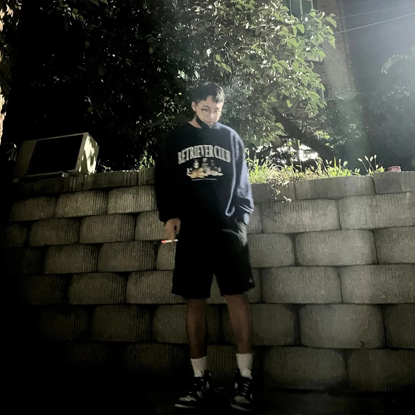 Nike Dunk High Retro Championship White 착용 스타일 - 4