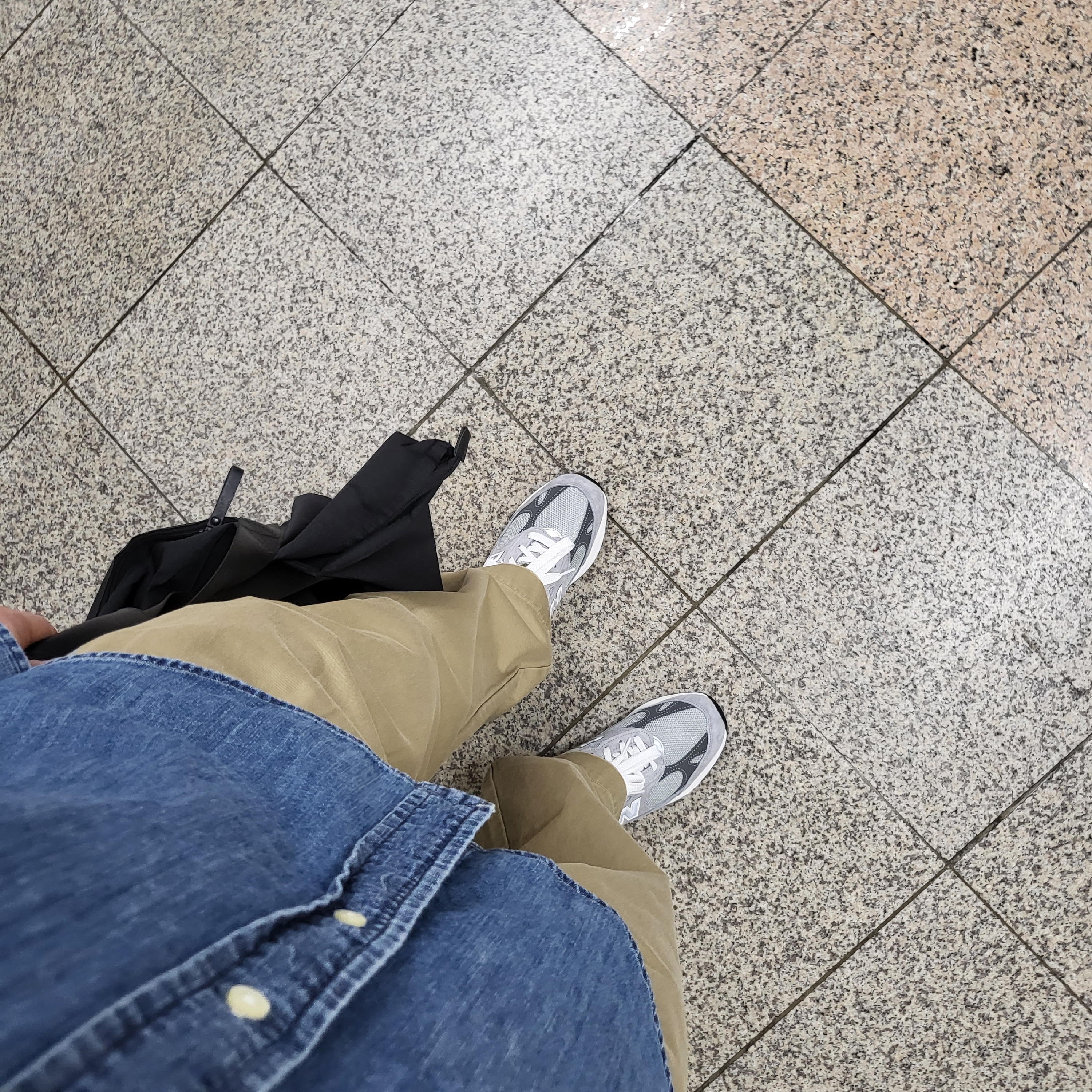 New Balance 993 Made in USA Grey - D Standard, New Balance 992 Made in USA Grey - D Standard 착용 스타일 - 1