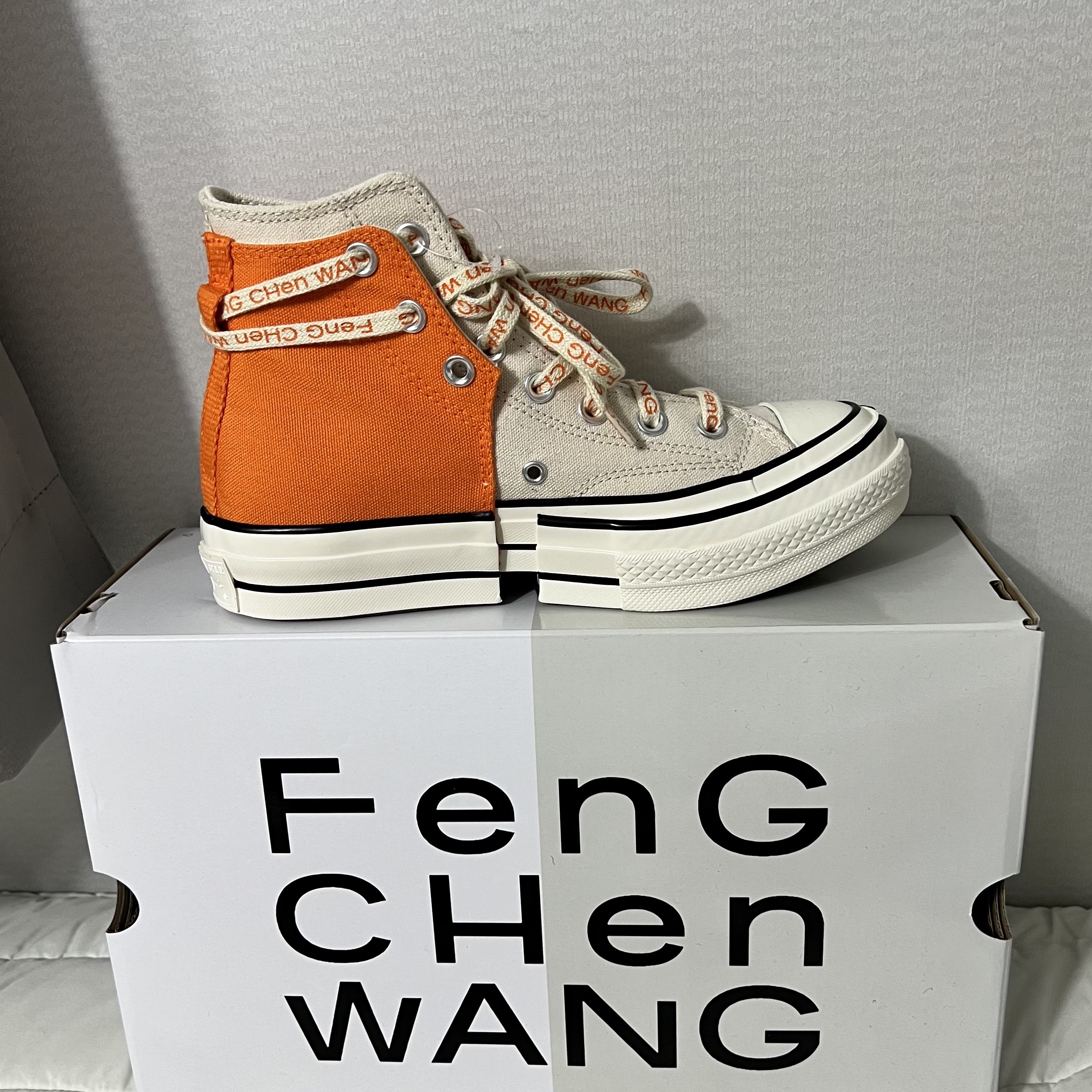 Converse x Feng Chen Wang Chuck 70 2-in-1 Persimmon Orange 착용 스타일 - 5