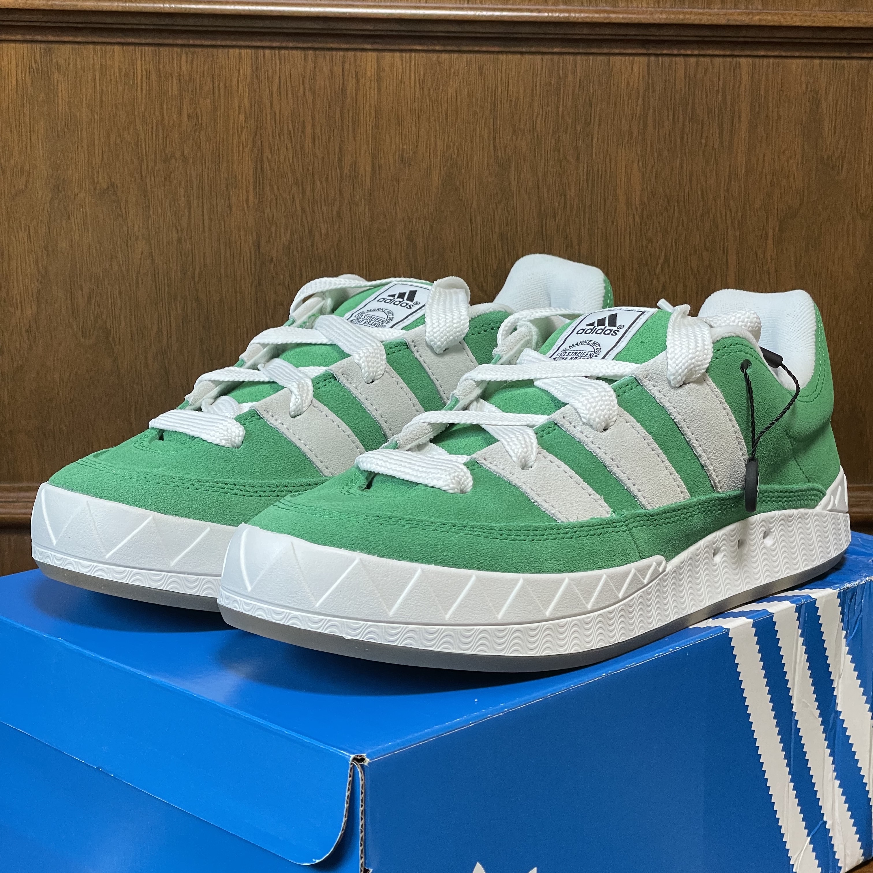 Adidas Adimatic Green 착용 스타일 - 2