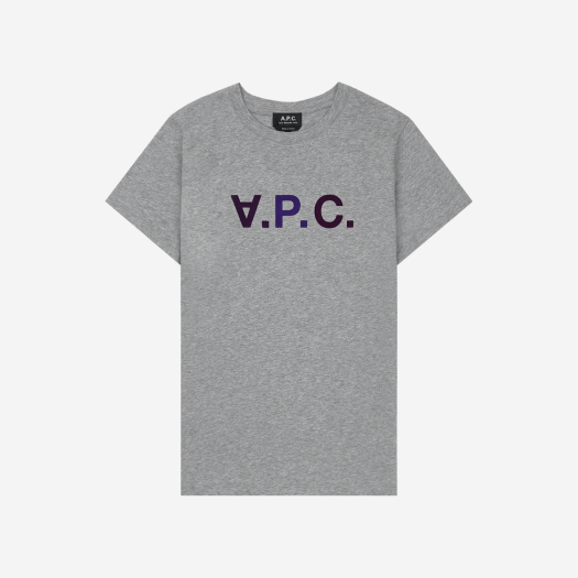 (W) 아페쎄 VPC 티셔츠 그레이 퍼플
