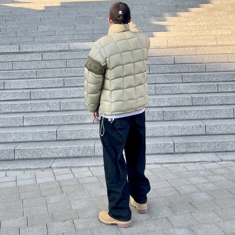 Supreme x Timberland 6-Panel Black - 21FW 착용 스타일