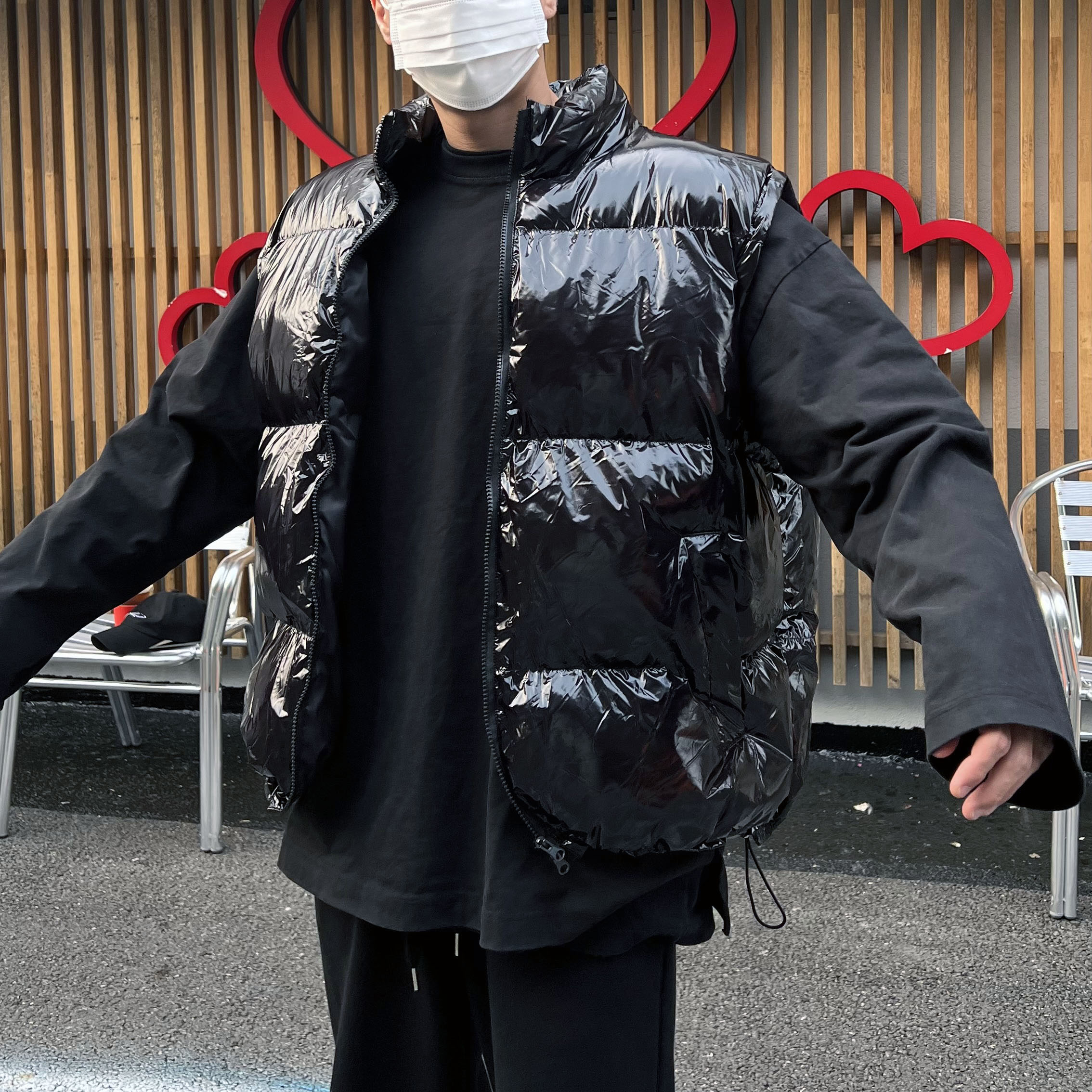 Reebok x END. Beatnik Grey 착용 스타일 - 2