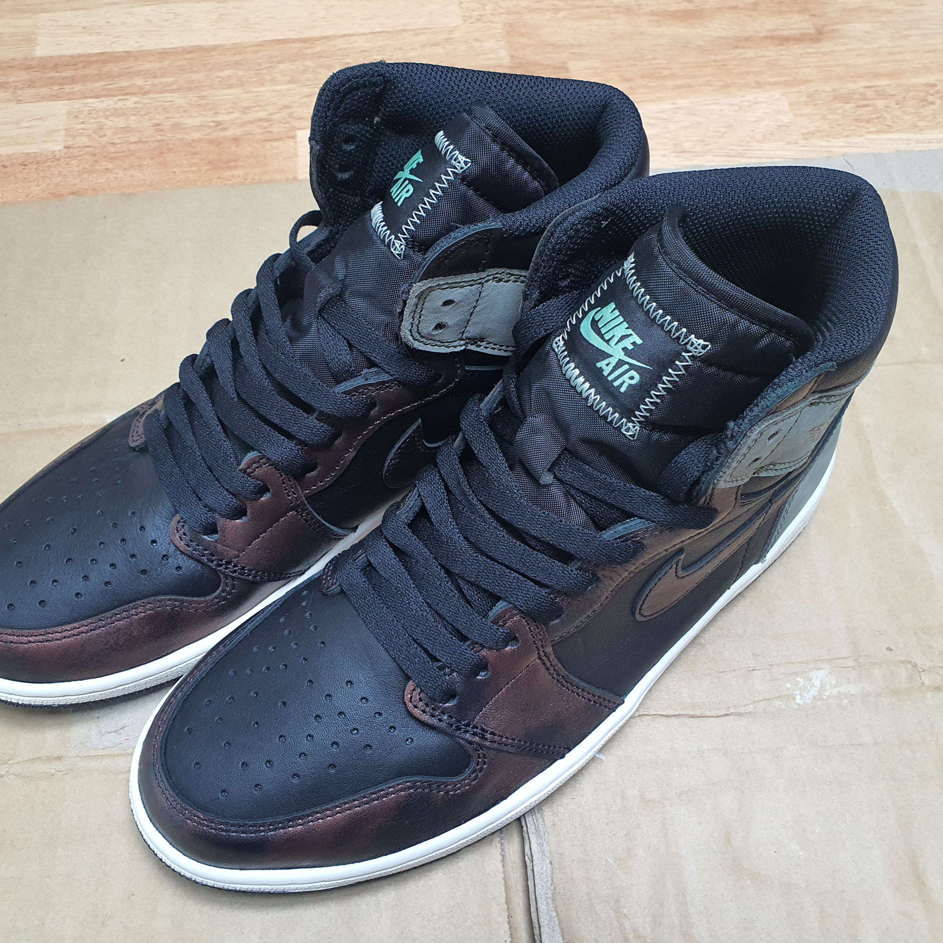 Jordan 1 Retro High OG Rust Shadow 착용 스타일 - 5