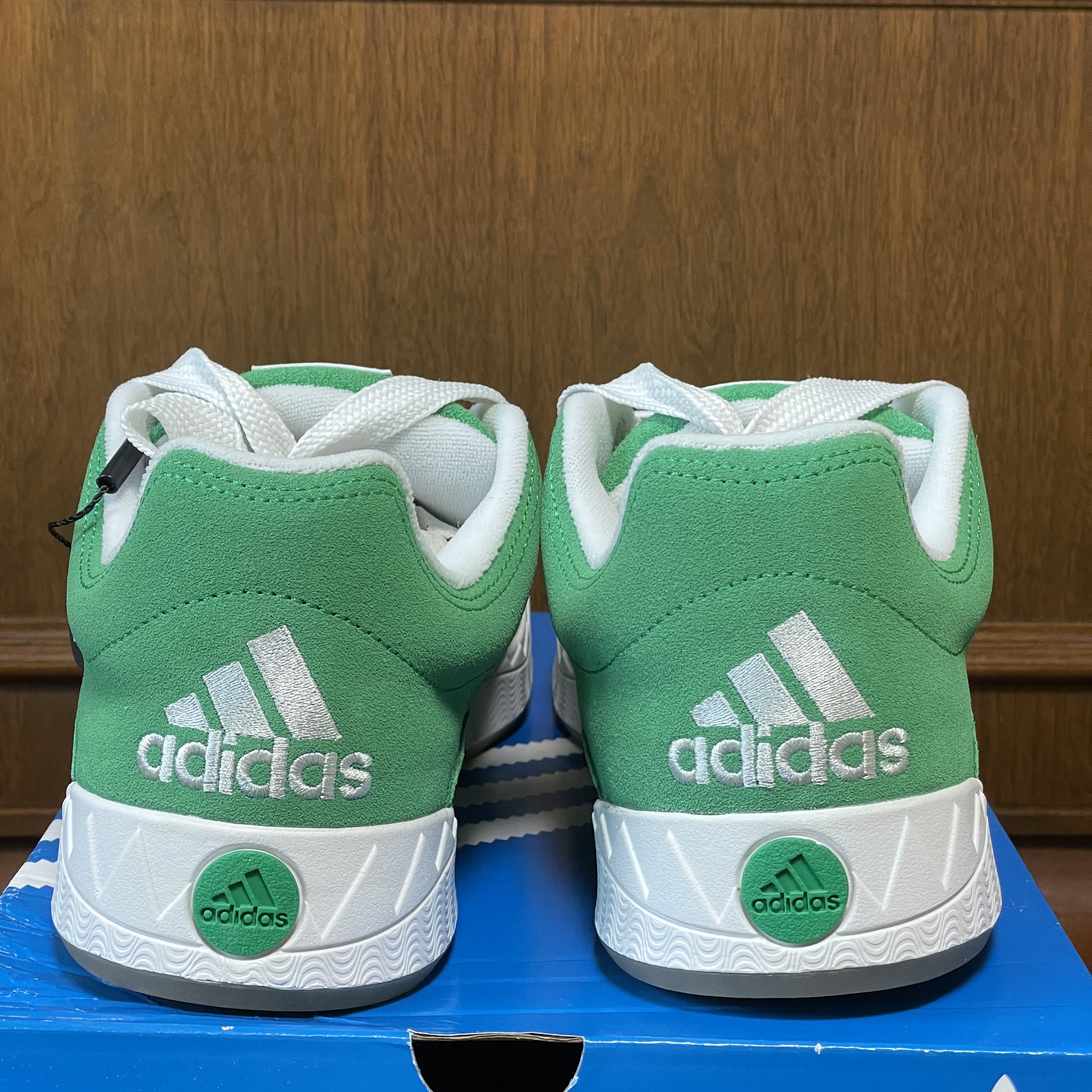 Adidas Adimatic Green 착용 스타일 - 4