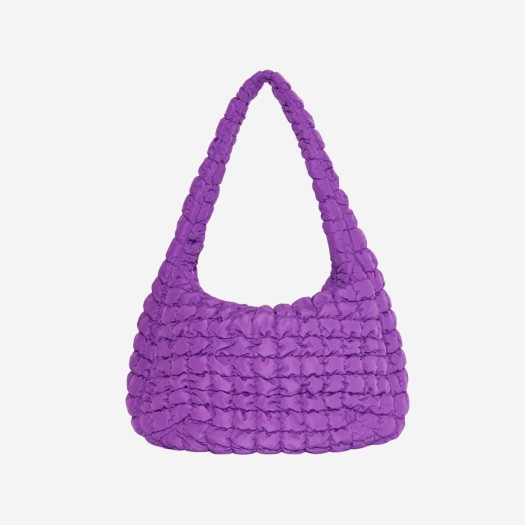 quilted oversized shoulder bag cos