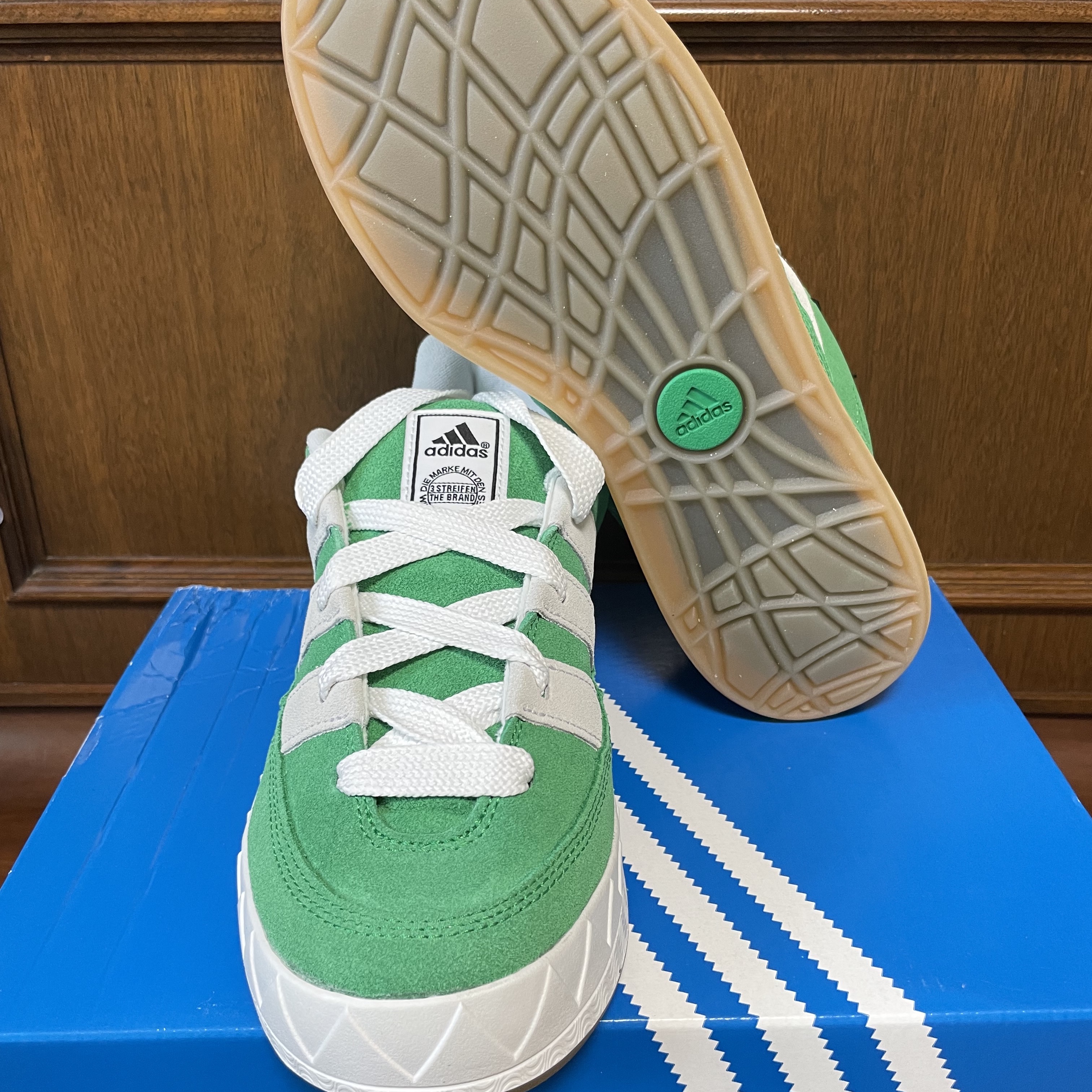 Adidas Adimatic Green 착용 스타일 - 5