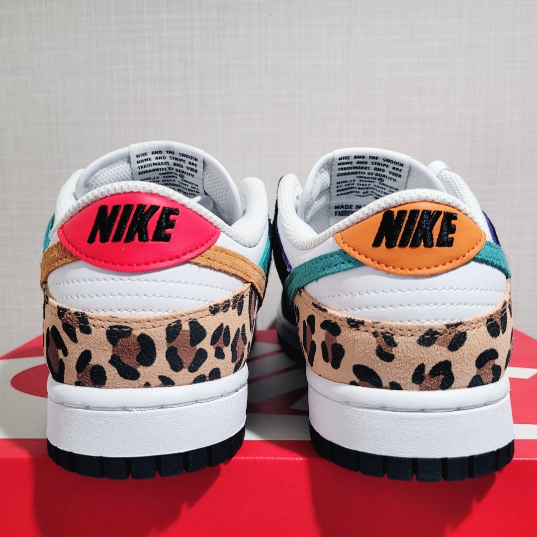 (W) Nike Dunk Low SE Patchwork 착용 스타일 - 4