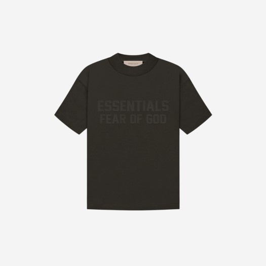 (키즈) 에센셜 티셔츠 오프 블랙 - 22FW