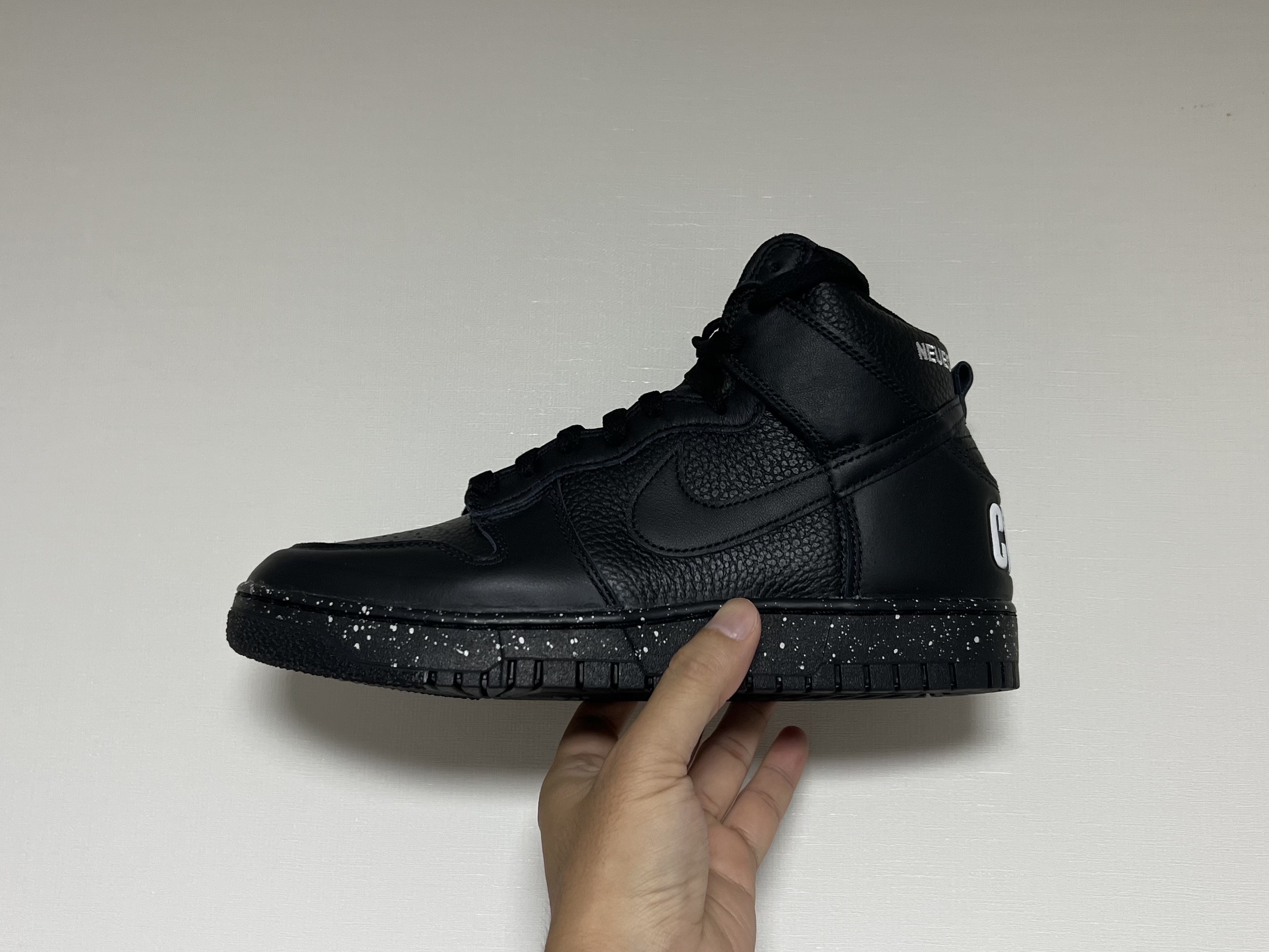 Nike x Undercover Dunk High 1985 Black 착용 스타일