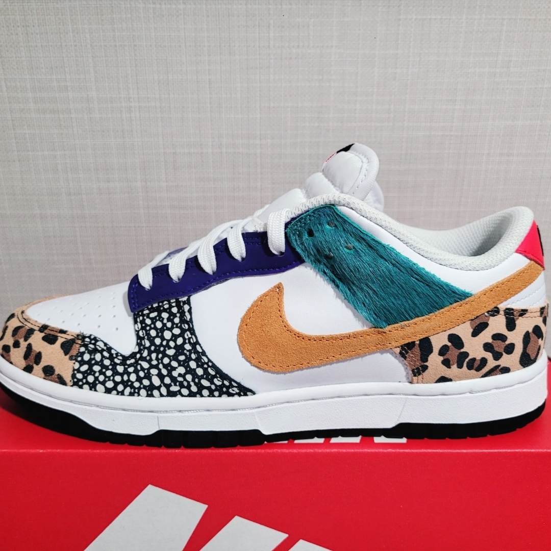(W) Nike Dunk Low SE Patchwork 착용 스타일 - 3