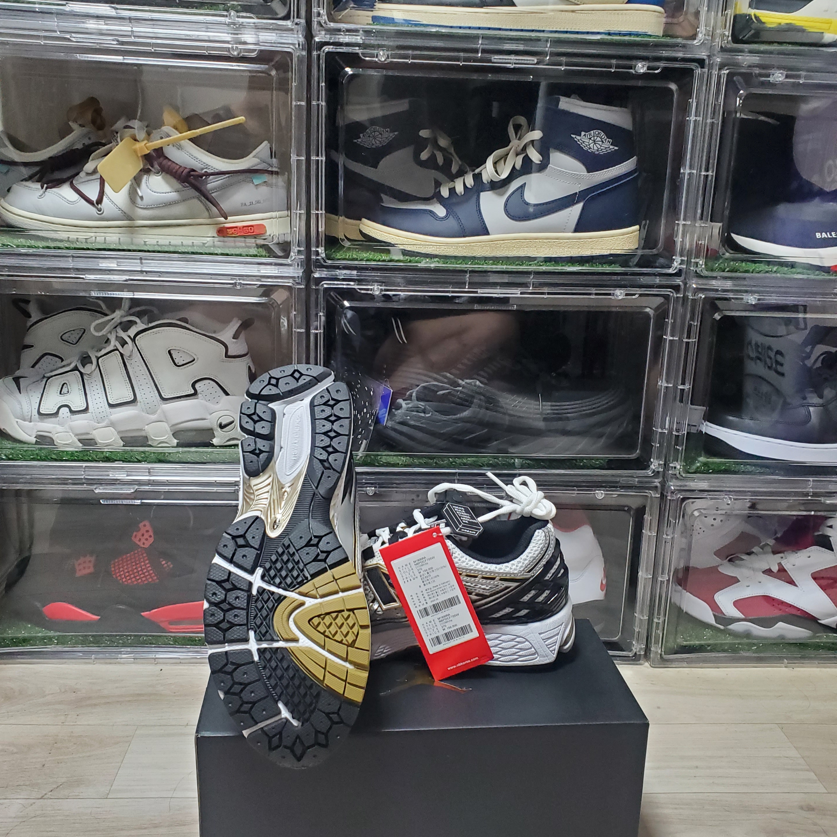 New Balance 1906R White Gold 착용 스타일 - 2