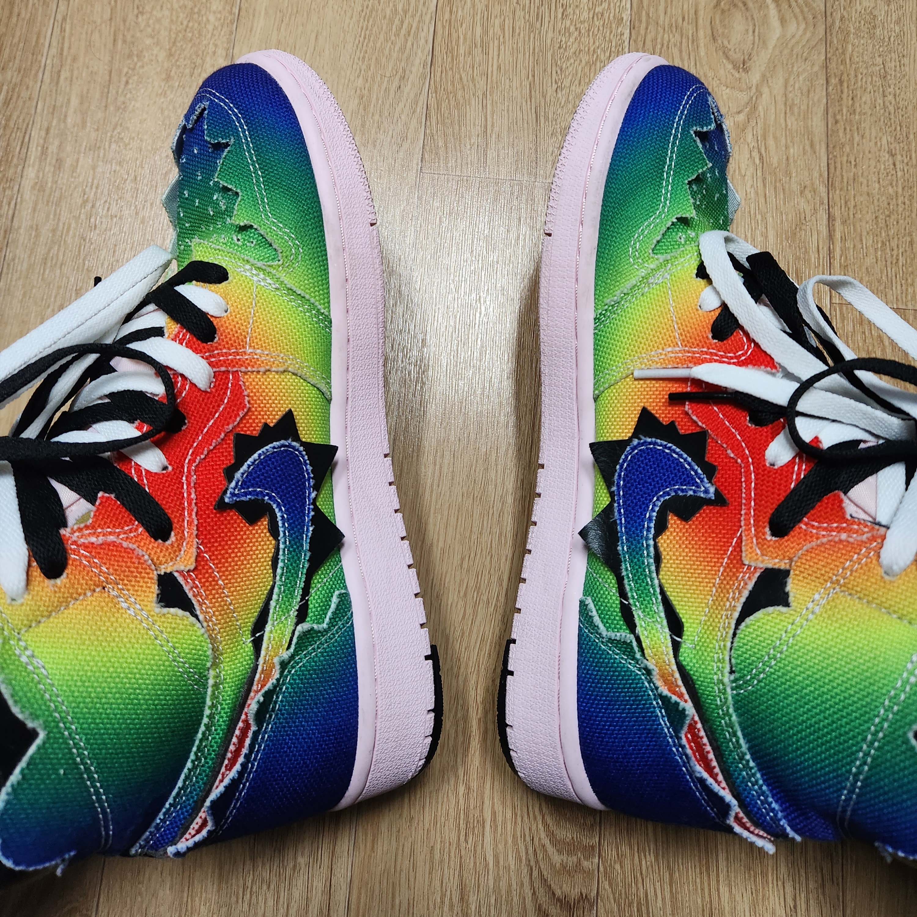 Jordan 1 x J Balvin Retro High OG 착용 스타일 - 3