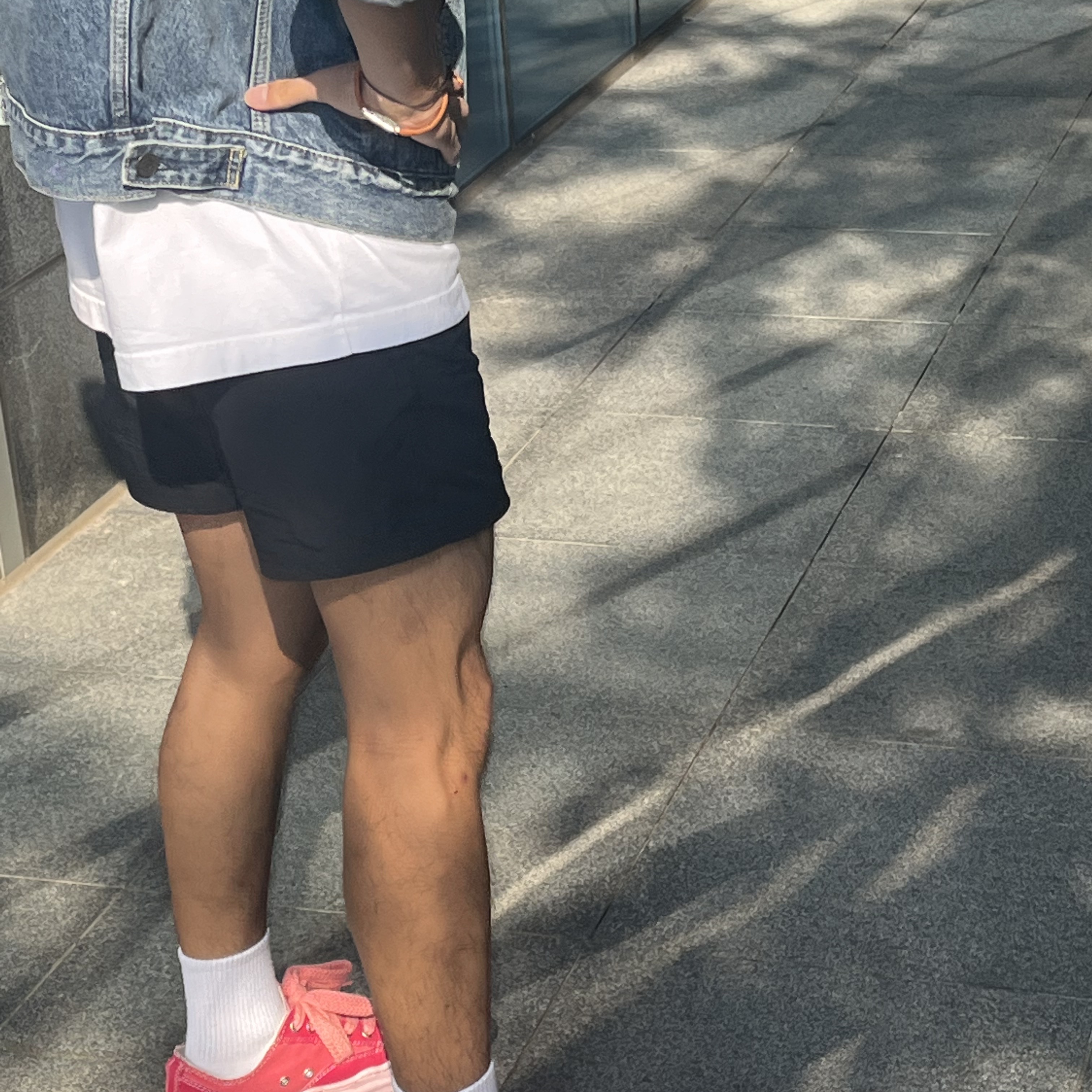 Maison Mihara Yasuhiro Peterson OD OG Sole Canvas Low-top Sneakers Pink, New Balance 2002R Grey 착용 스타일 - 2