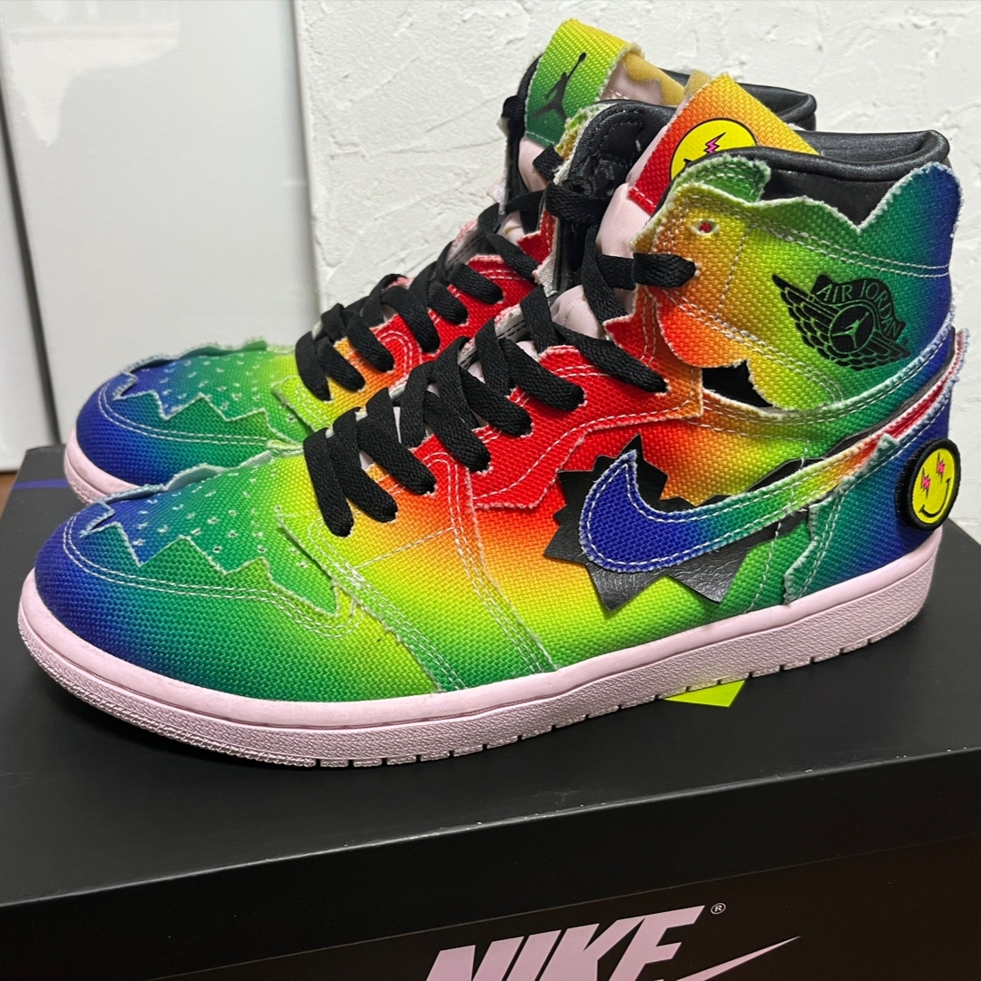 Jordan 1 x J Balvin Retro High OG 착용 스타일 - 1
