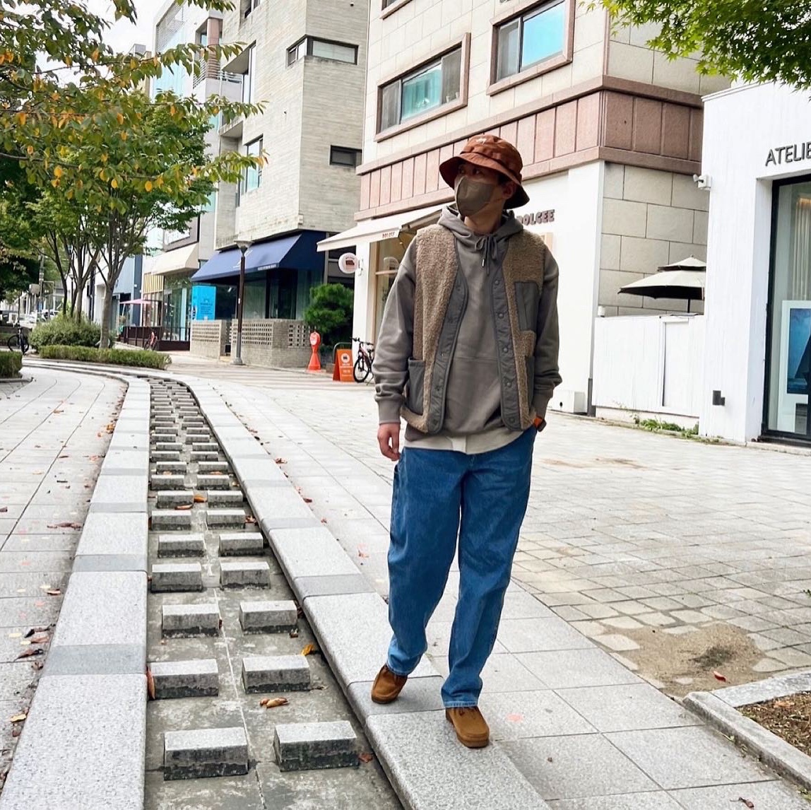 Stussy Nyco Ripstop Boonie Hat Black 착용 스타일