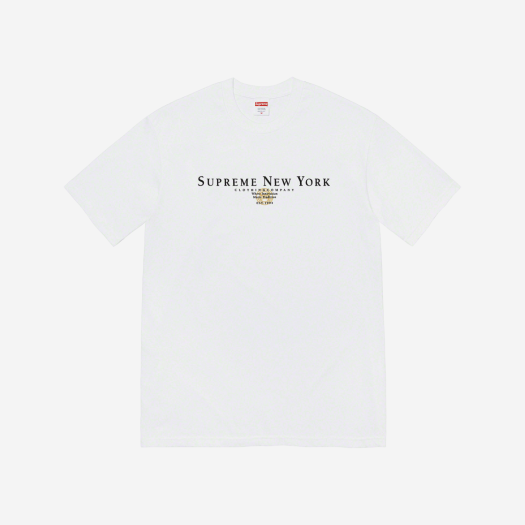 슈프림 트래디션 티셔츠 화이트 - 22FW