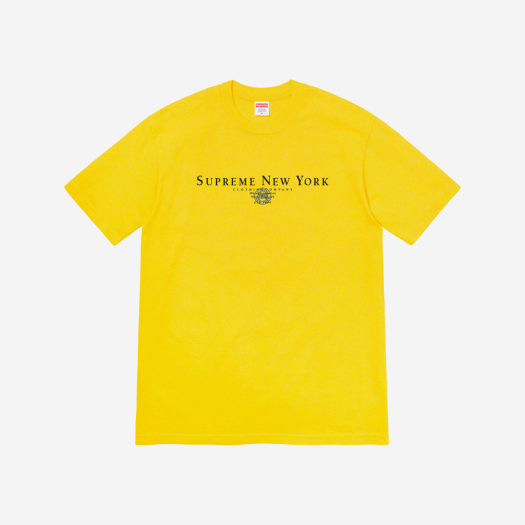 슈프림 트래디션 티셔츠 옐로우 - 22FW